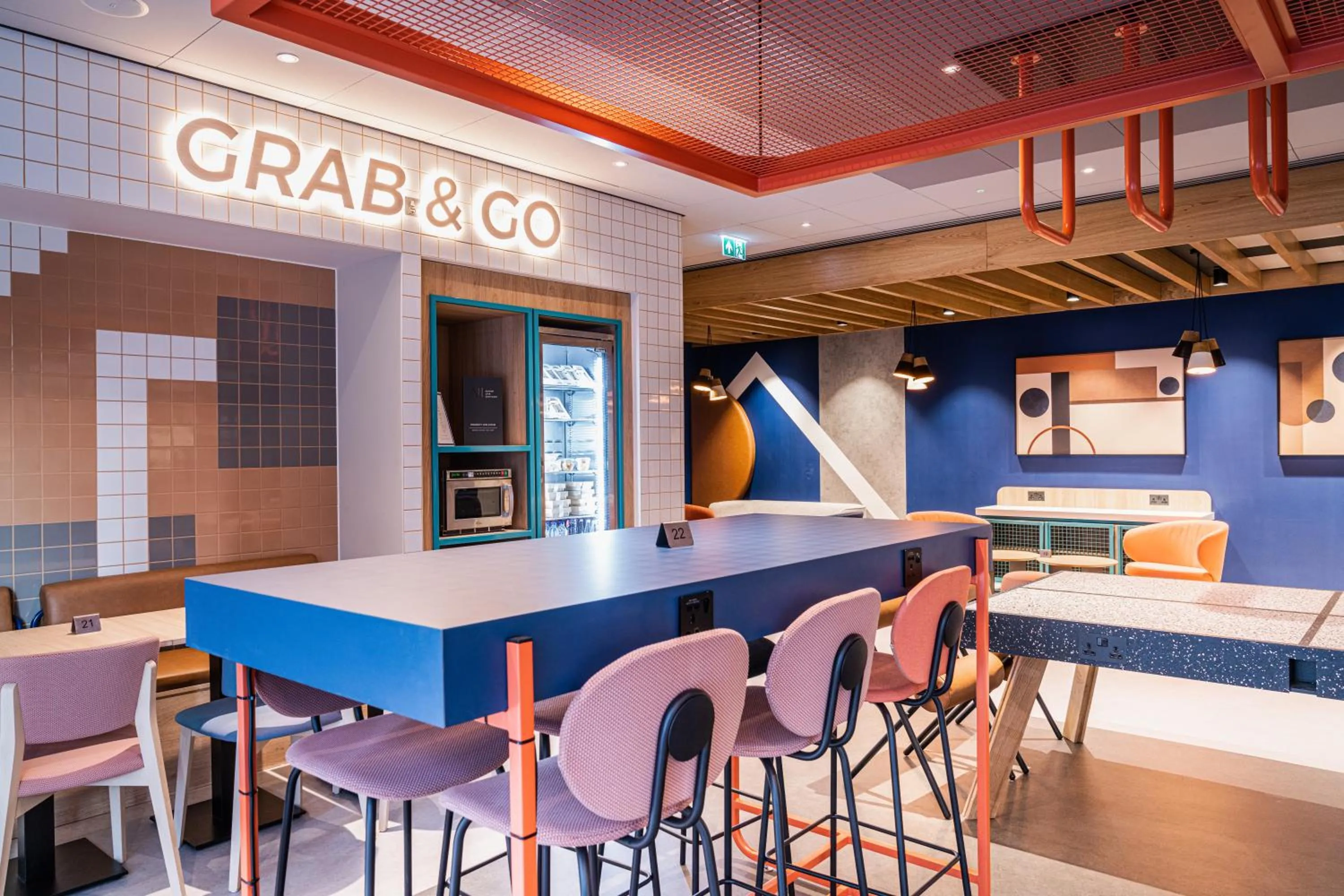 vending machine in ibis budget Manchester Airport T2