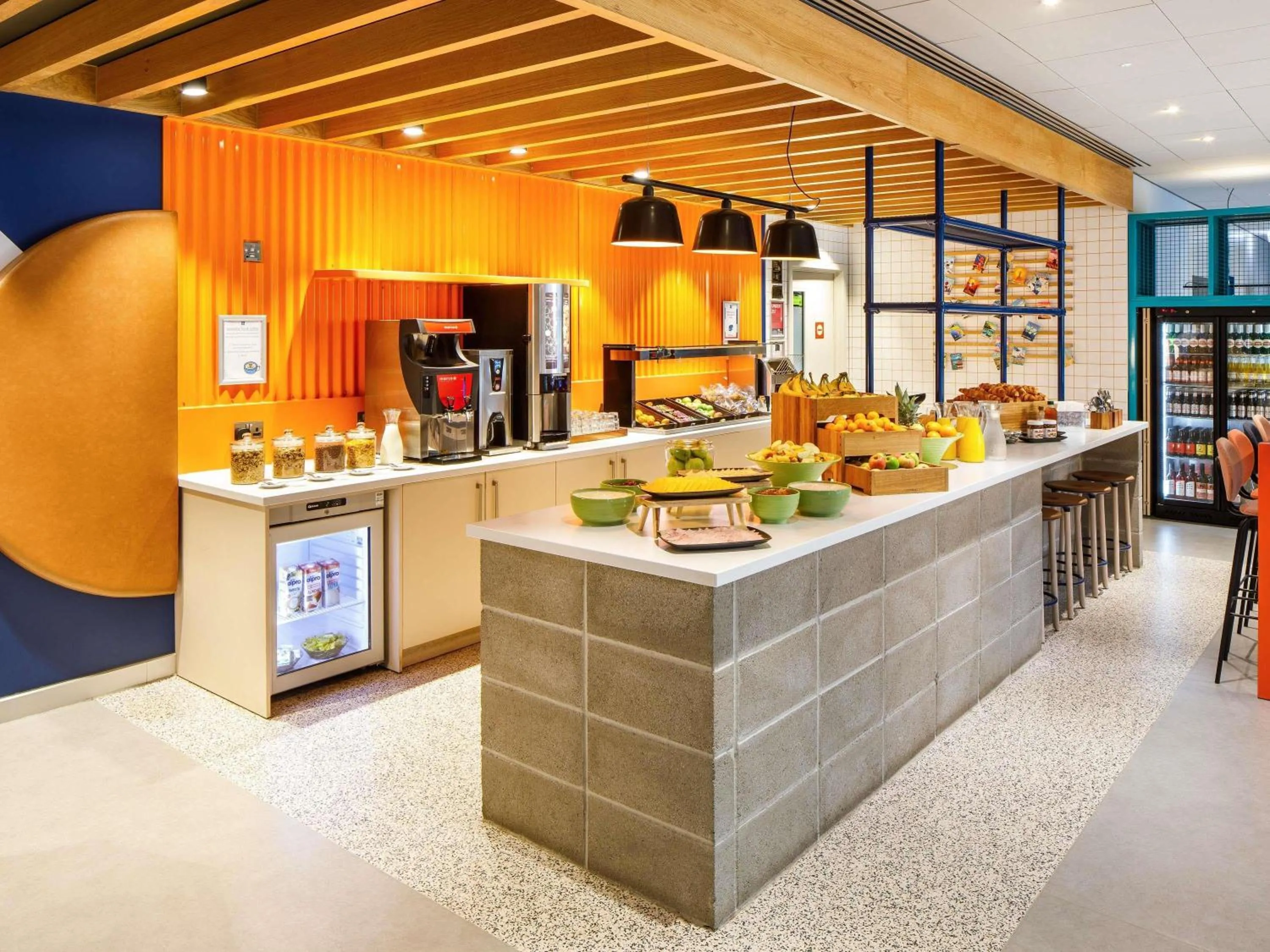 Breakfast in ibis budget Manchester Airport T2