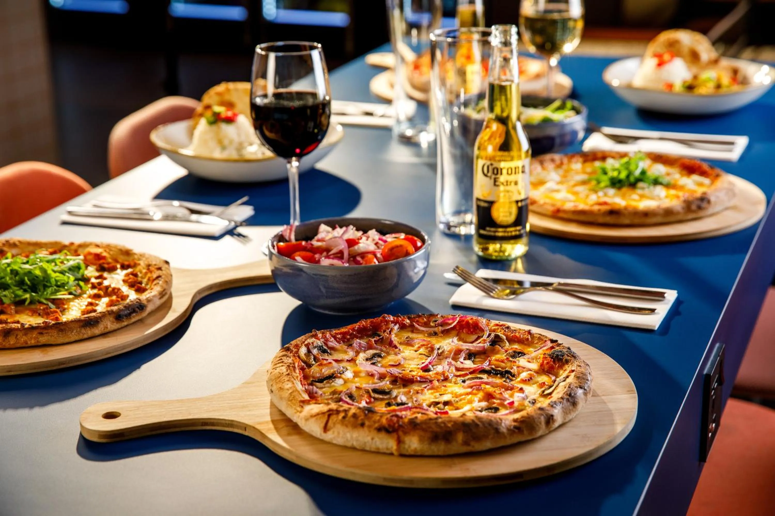 Food close-up in ibis budget Manchester Airport T2