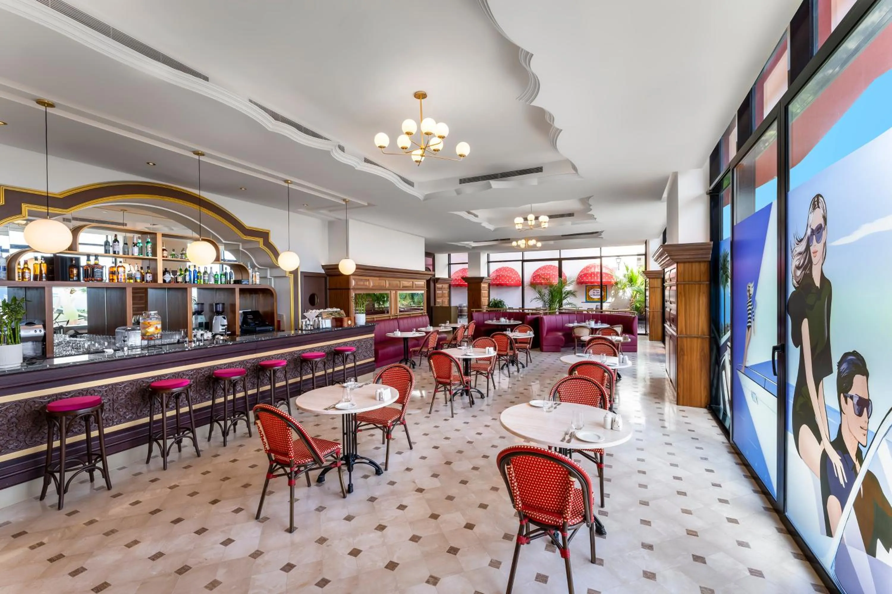 Restaurant/places to eat in Voco Dubai Monaco, The Heart of Europe by IHG-Adult only