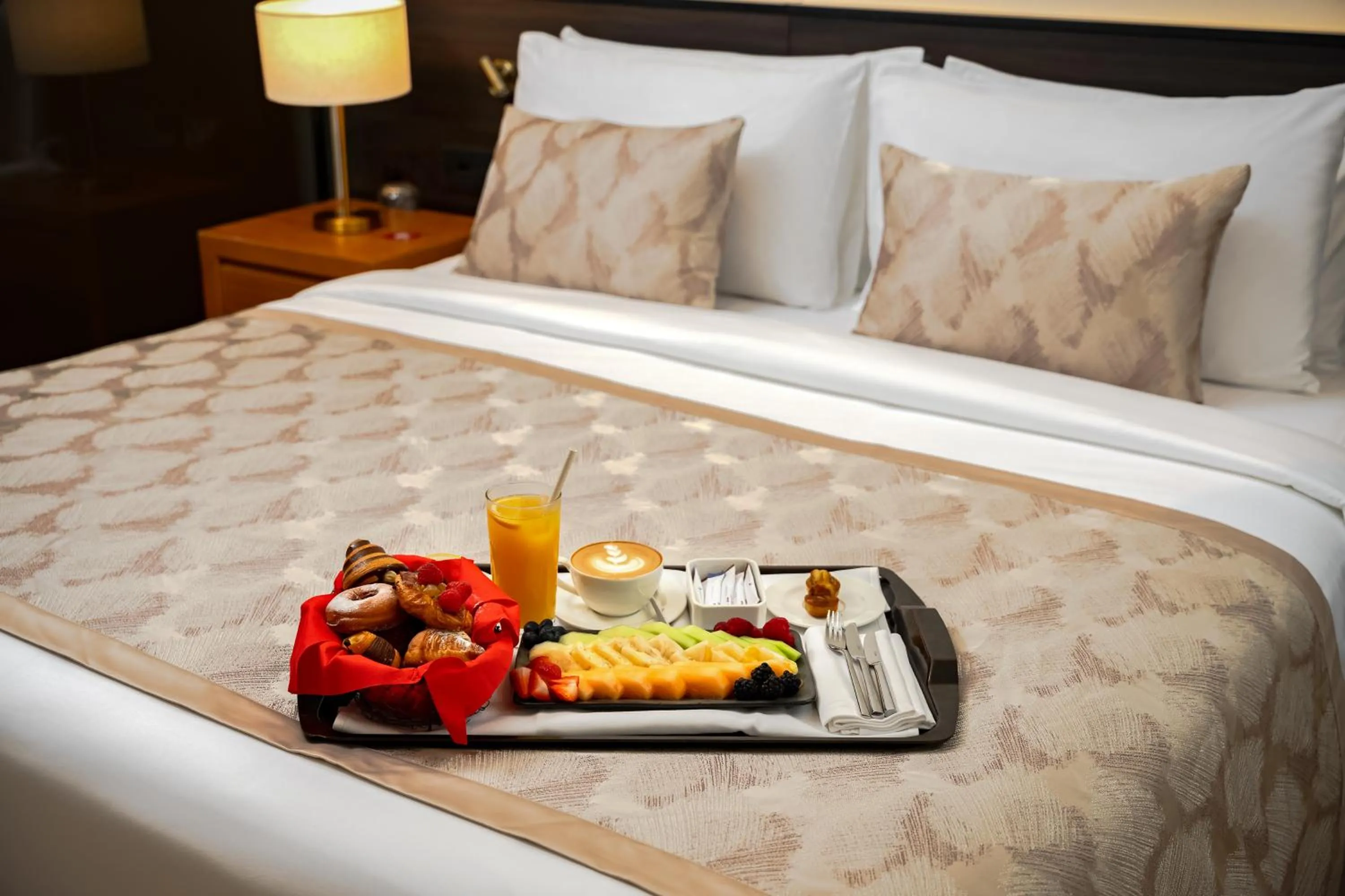 Bed in Voco Dubai Monaco, The Heart of Europe by IHG-Adult only