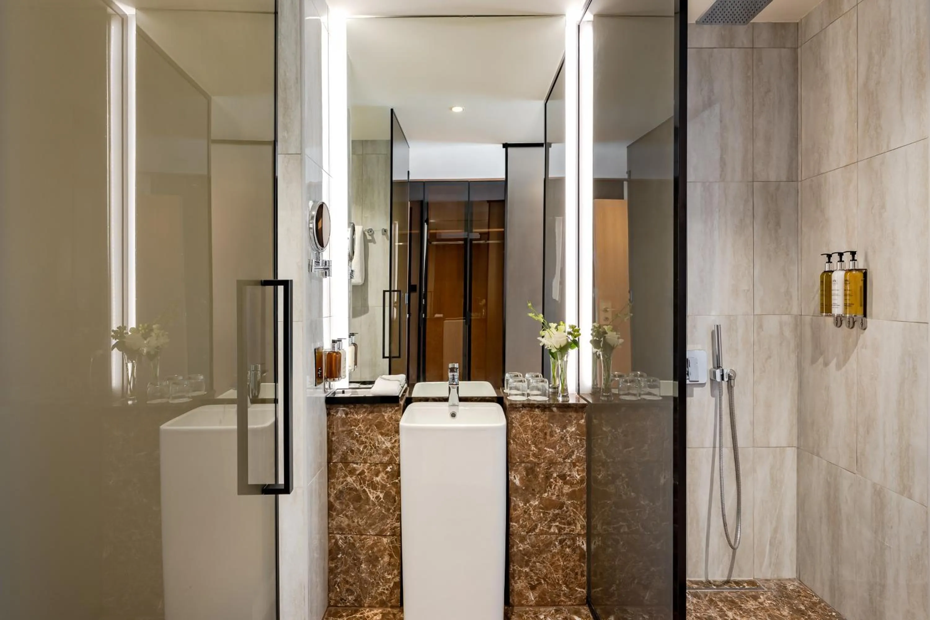 Shower in Voco Dubai Monaco, The Heart of Europe by IHG-Adult only