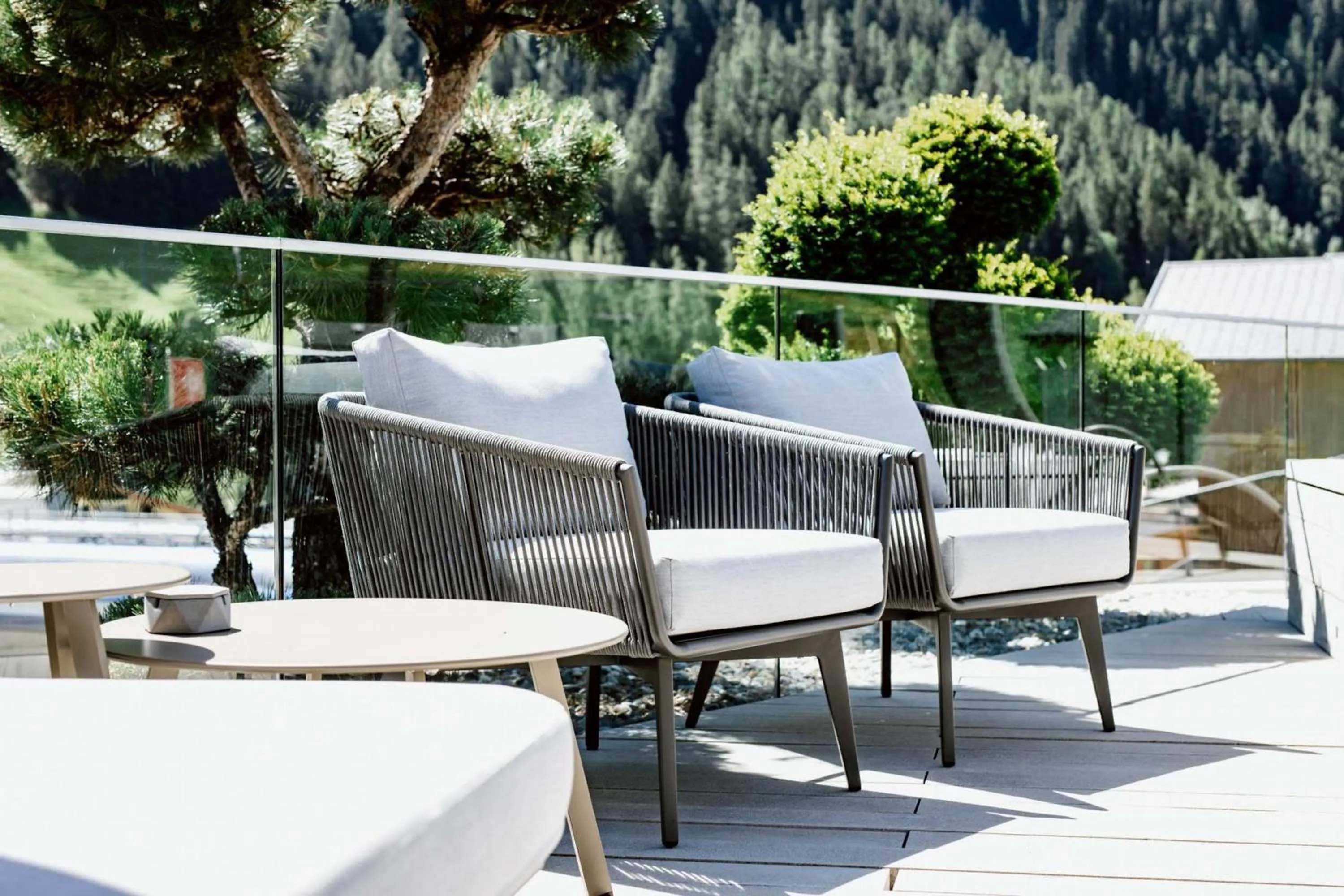 Balcony/Terrace in Hotel Arlmont 4 Stern Superior