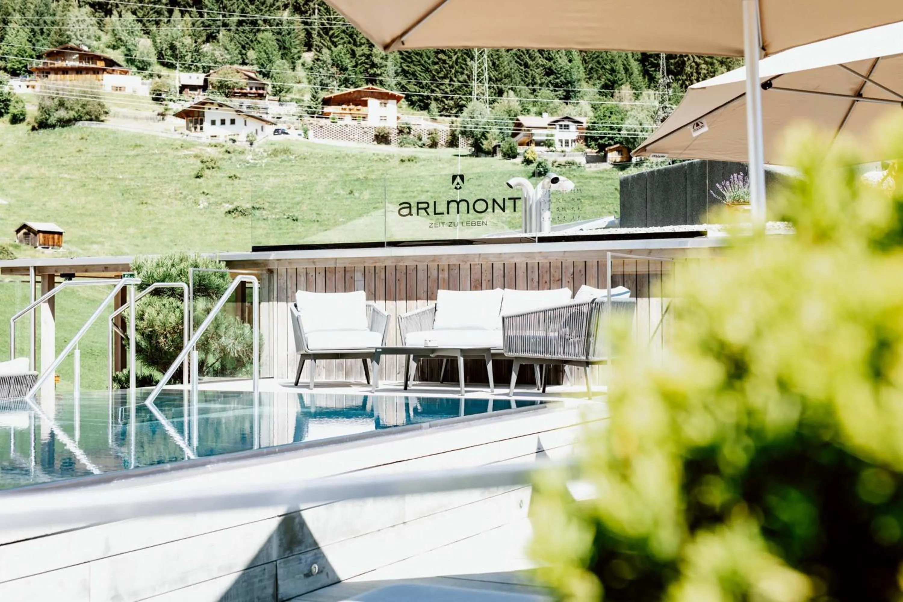 Balcony/Terrace in Hotel Arlmont 4 Stern Superior