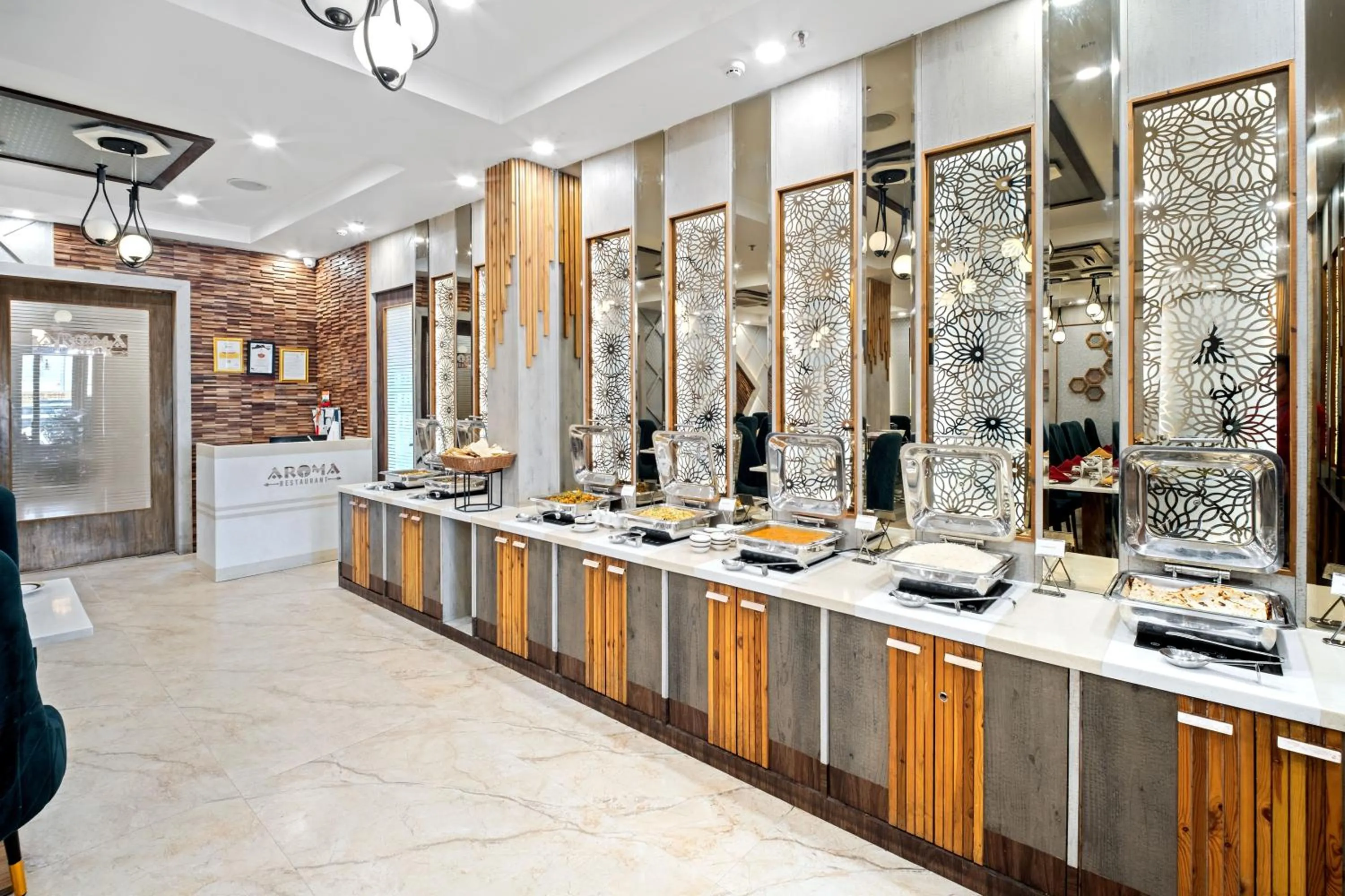 Buffet breakfast in PRIME LAND