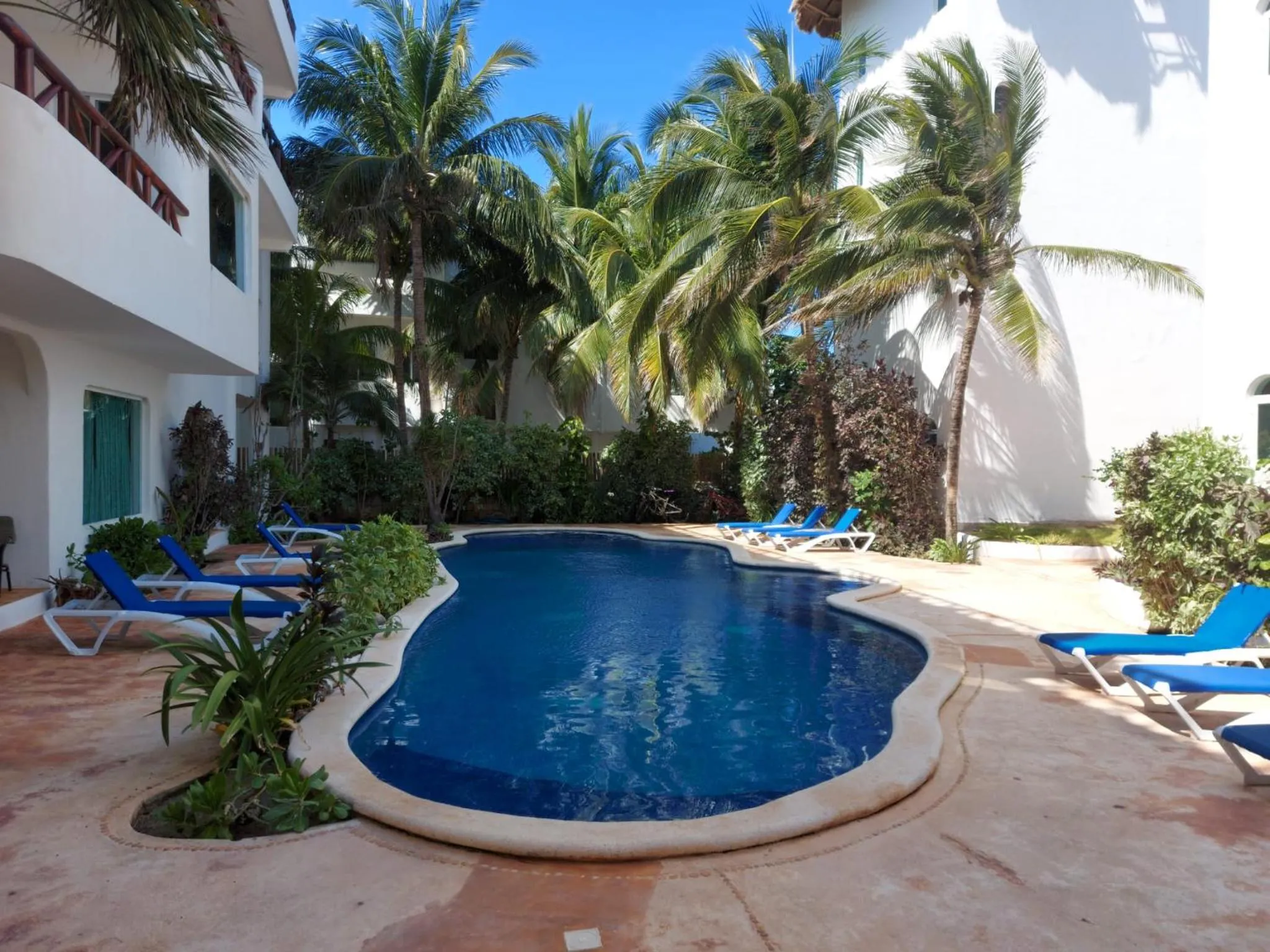 Swimming pool in Casa 5 Palmas