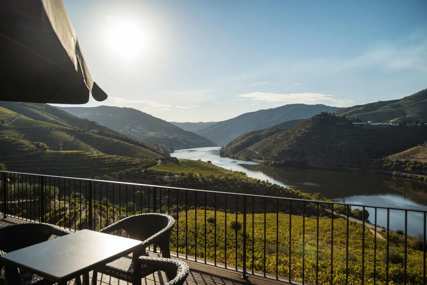Balcony/Terrace in Quinta São Luiz The Vine House Douro