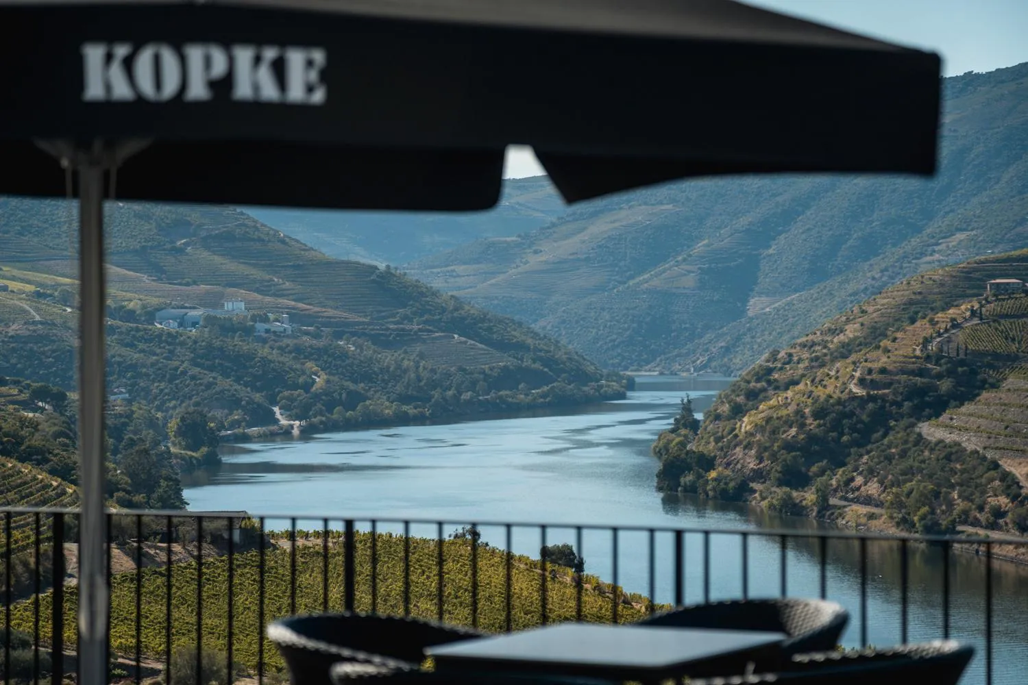 Balcony/Terrace in Quinta São Luiz The Vine House Douro