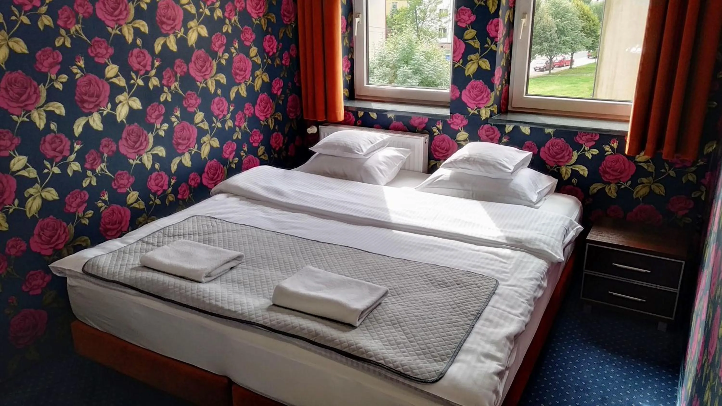 Bed in NATA Pokoje Gościnne Restauracja