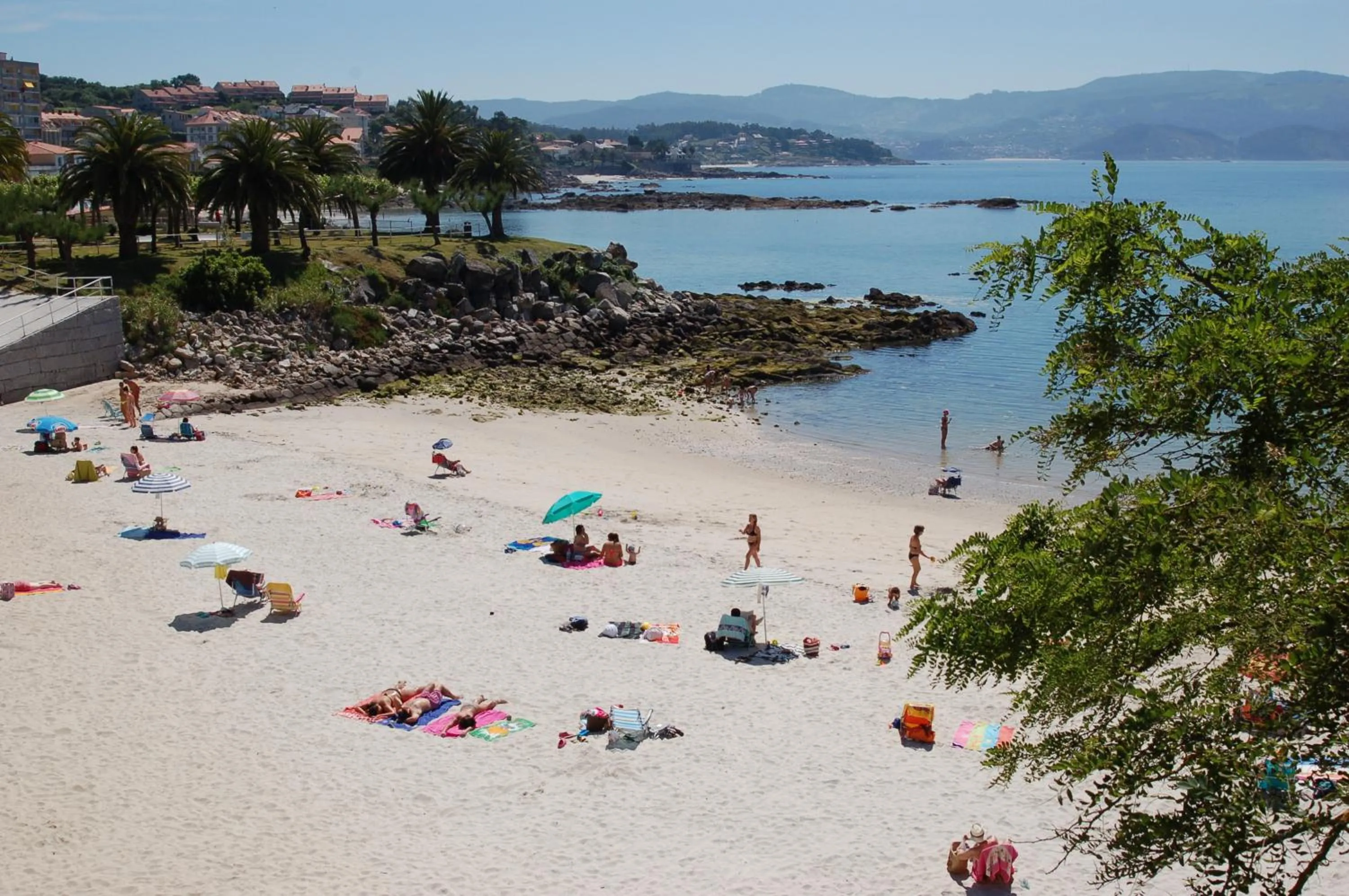Beach in Apartamentos VIDA Sanxenxo