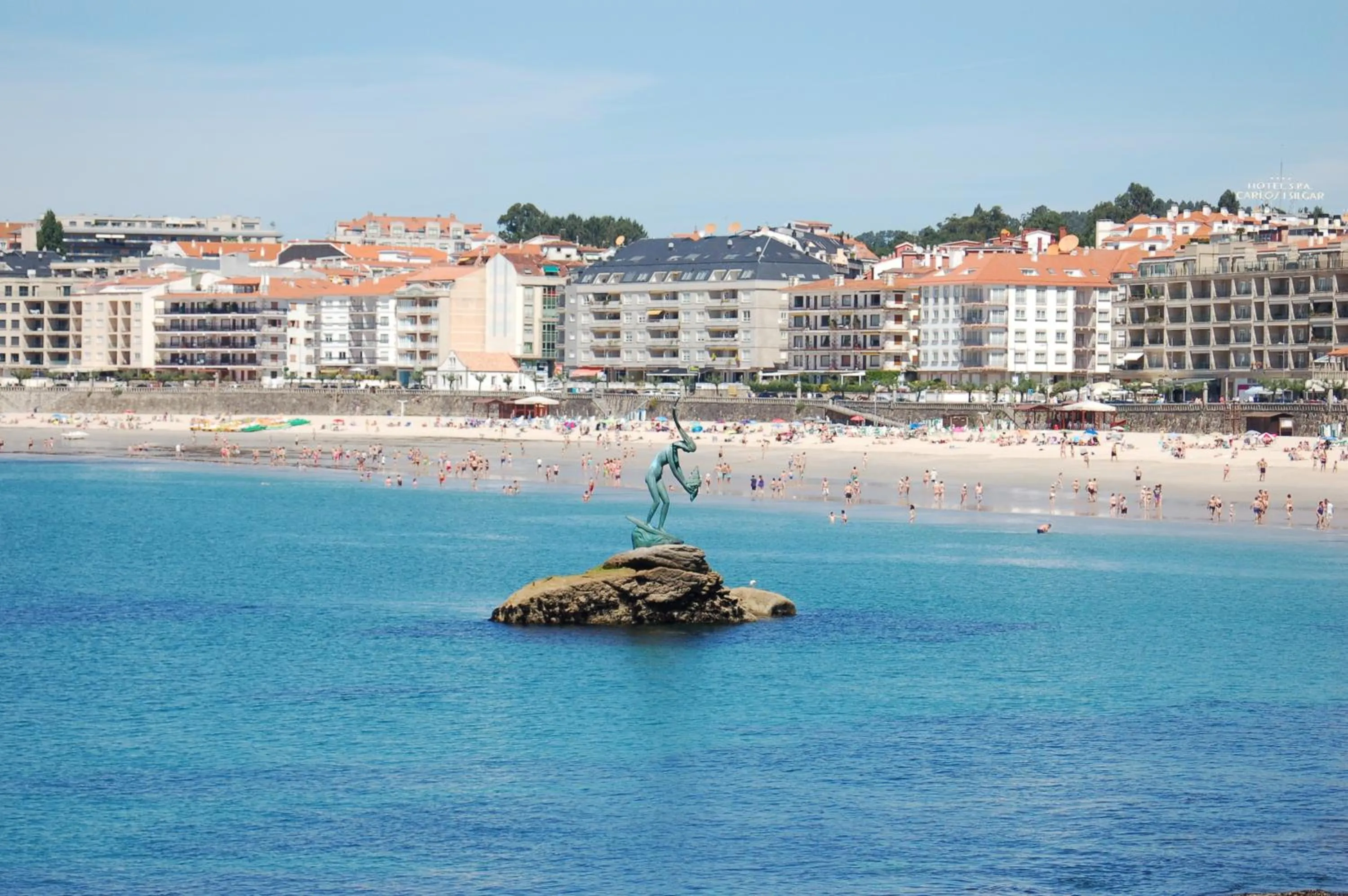 Beach in Apartamentos VIDA Sanxenxo