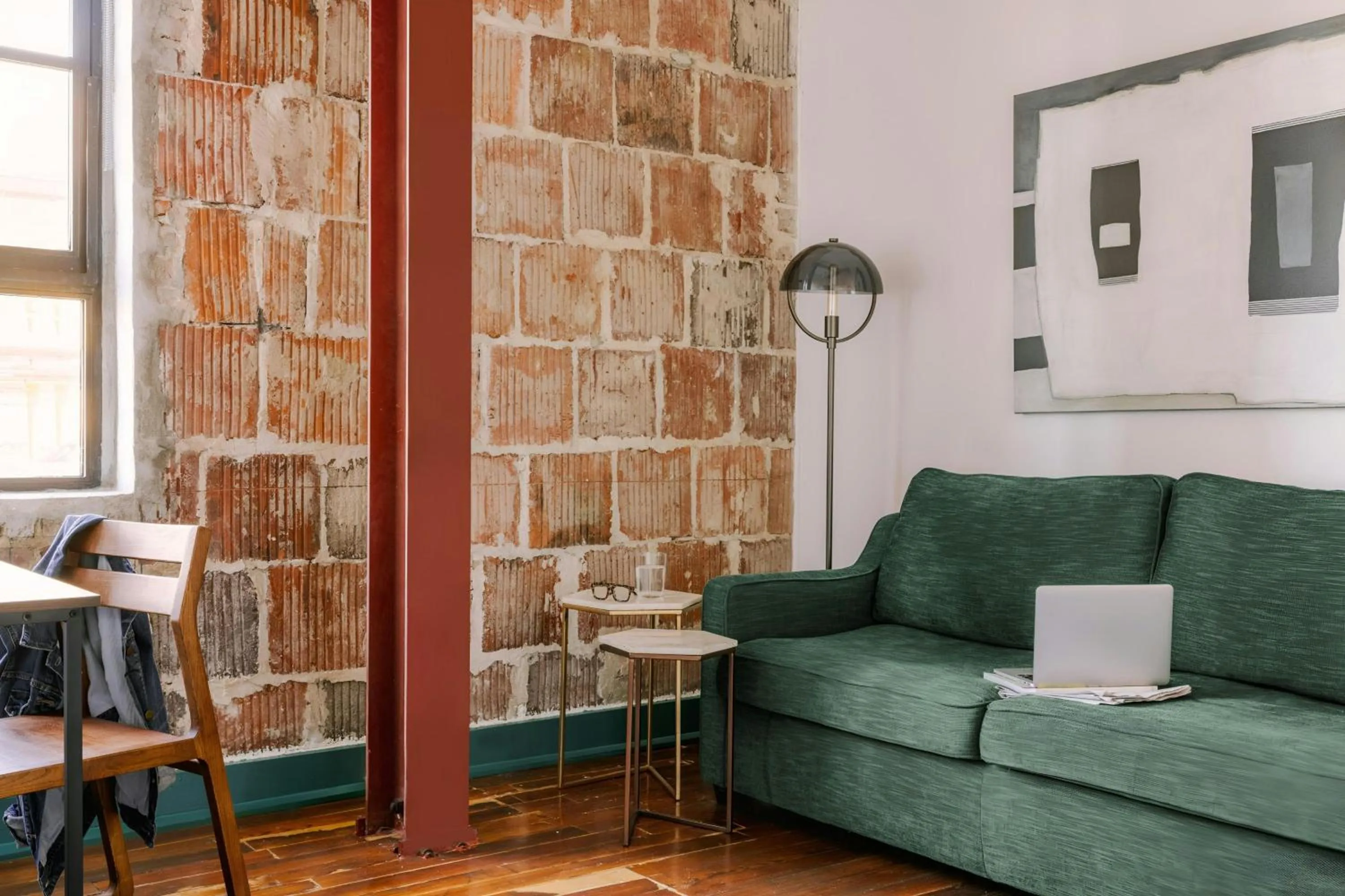 Living room in Sonder by Marriott Bonvoy The Schaeffer Apartments French Quarter