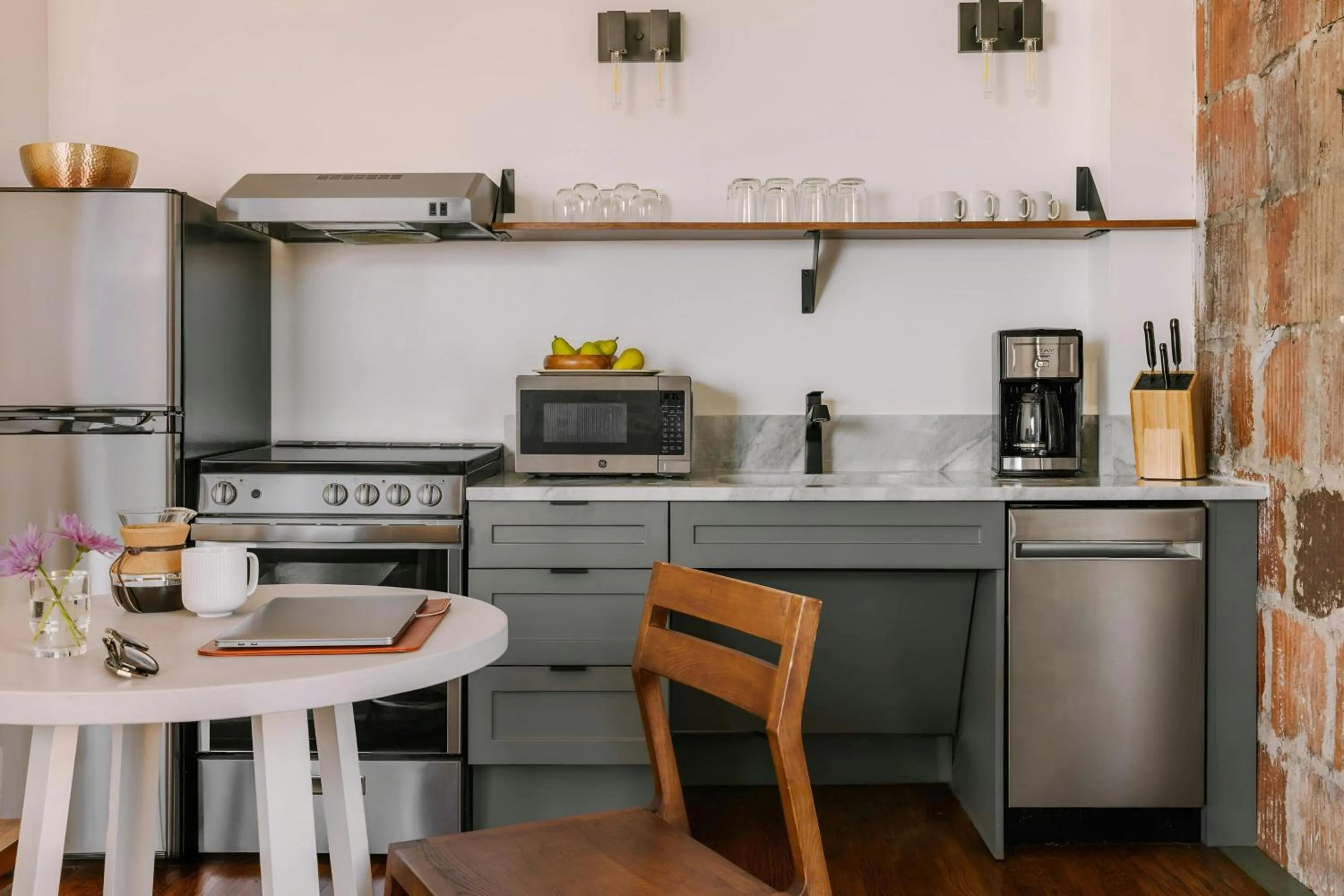 Kitchen or kitchenette in Sonder by Marriott Bonvoy The Schaeffer Apartments French Quarter