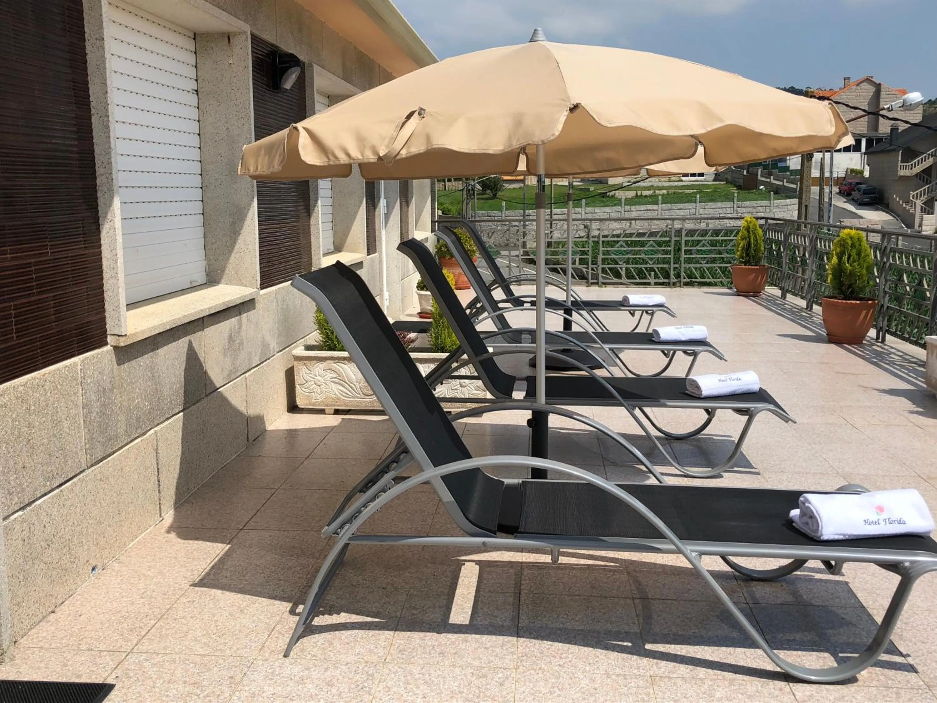 Solarium in Hotel Florida