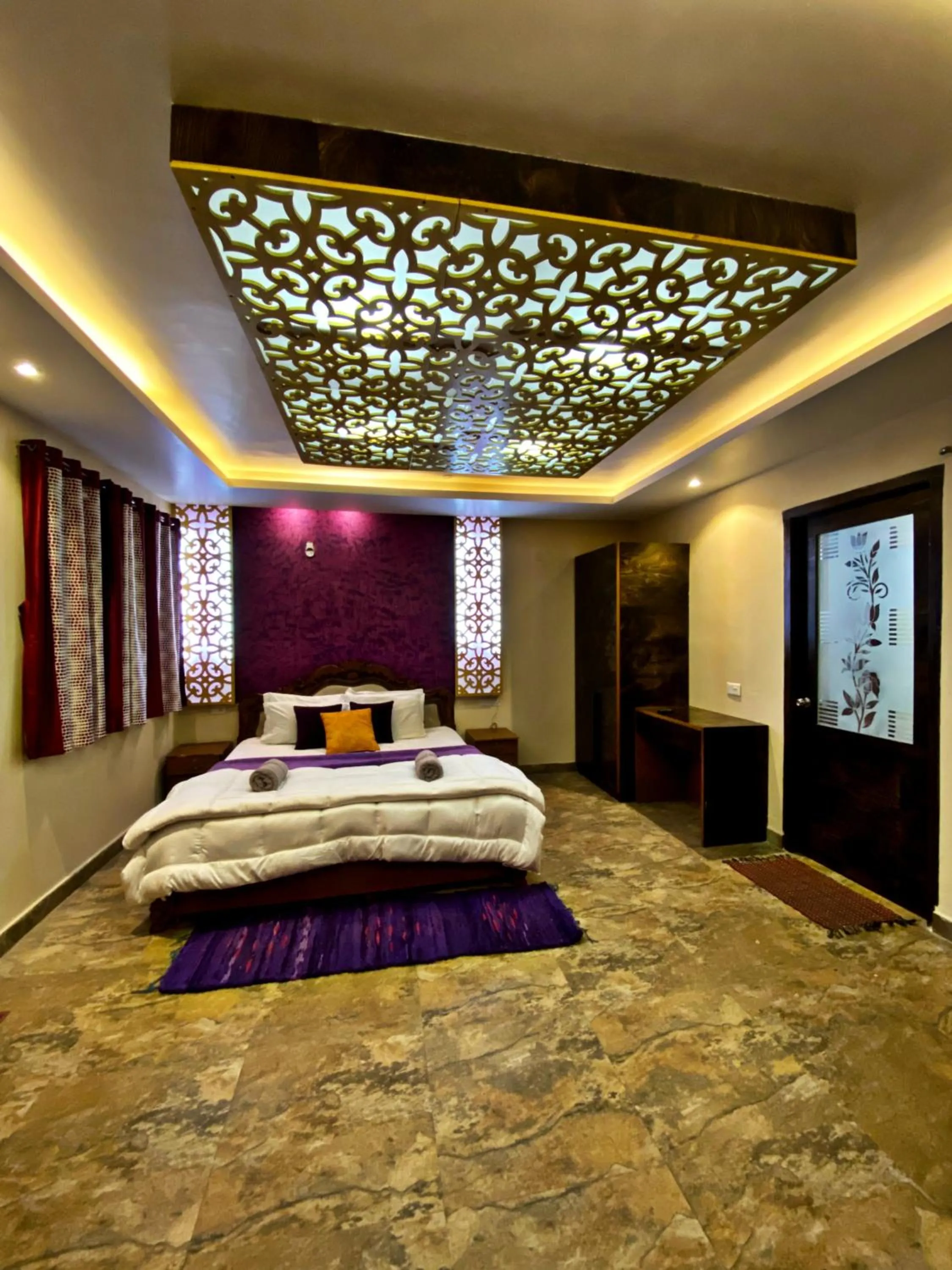 Bed in MAGIC MIST RESORT