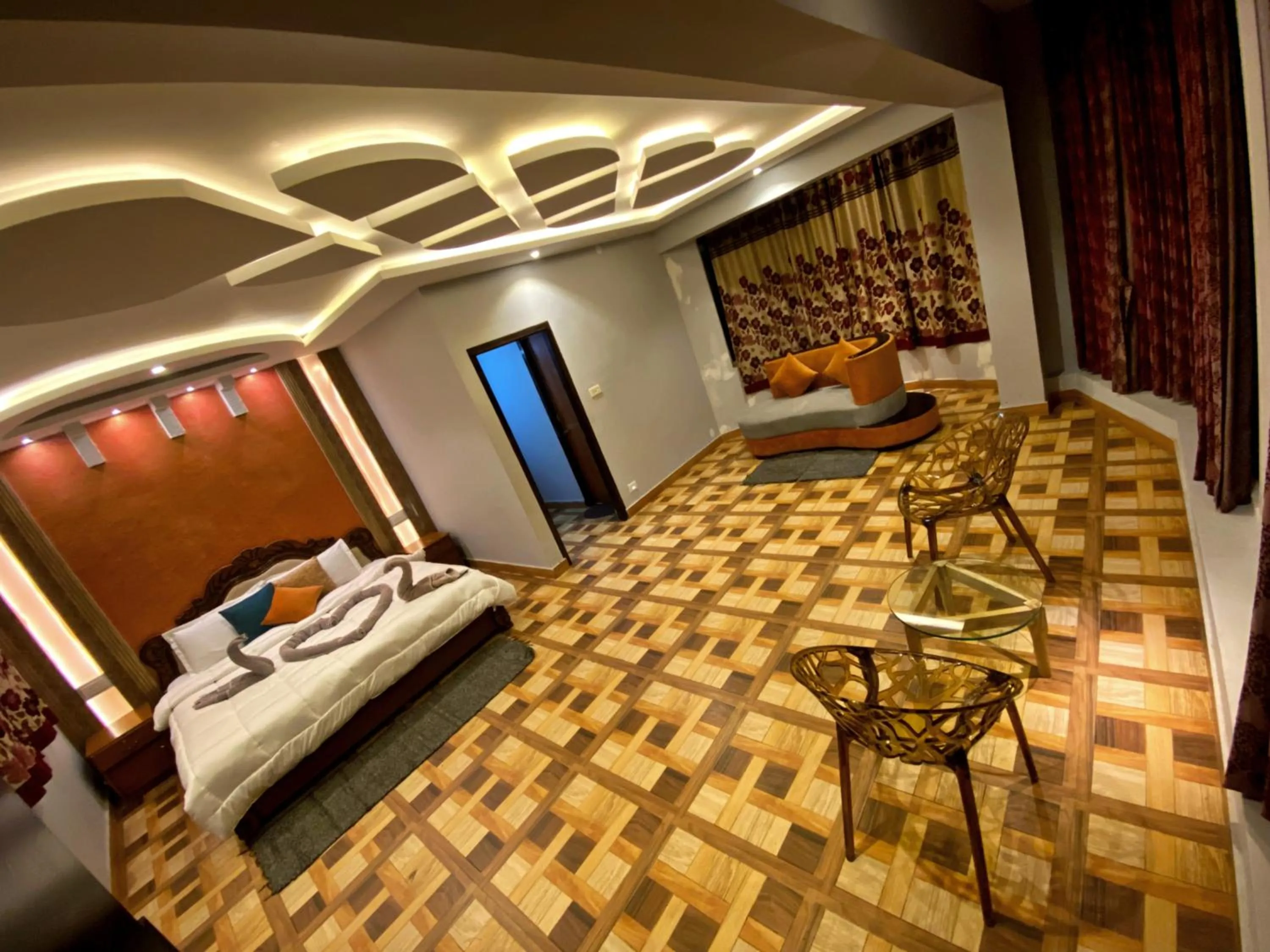 Bed in MAGIC MIST RESORT