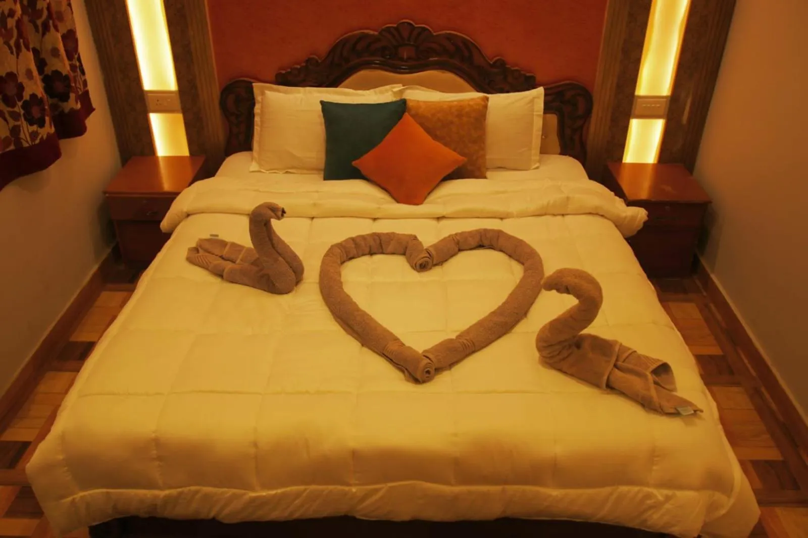 Bed in MAGIC MIST RESORT