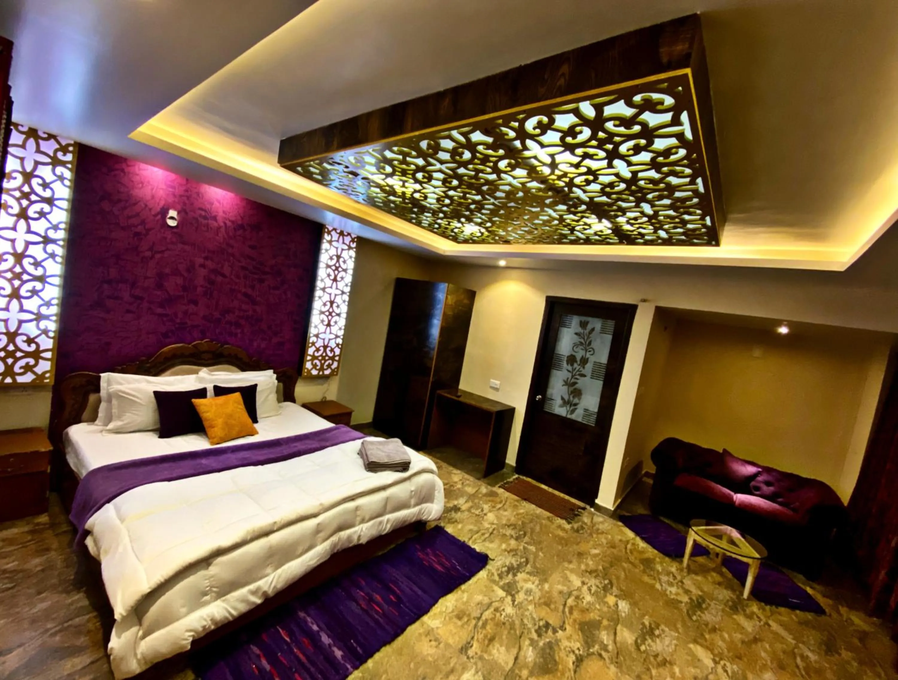 Bed in MAGIC MIST RESORT