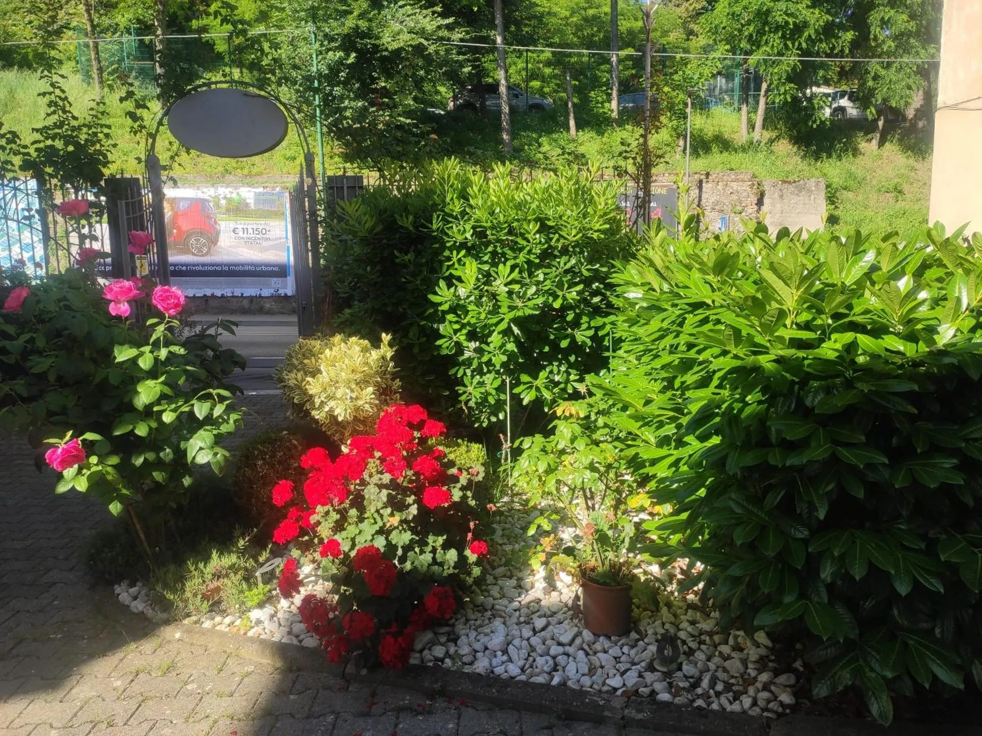 Garden in Hotel Arcobaleno Siena
