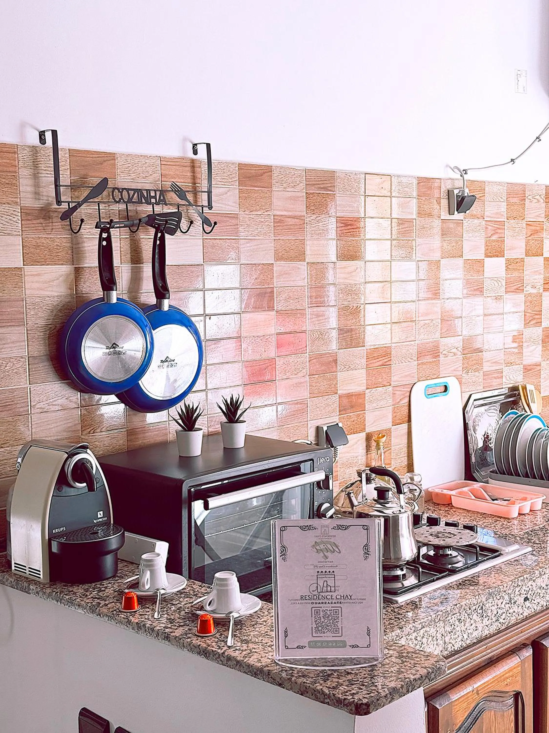 Coffee/tea facilities in Residence Chay - Luxury Appart