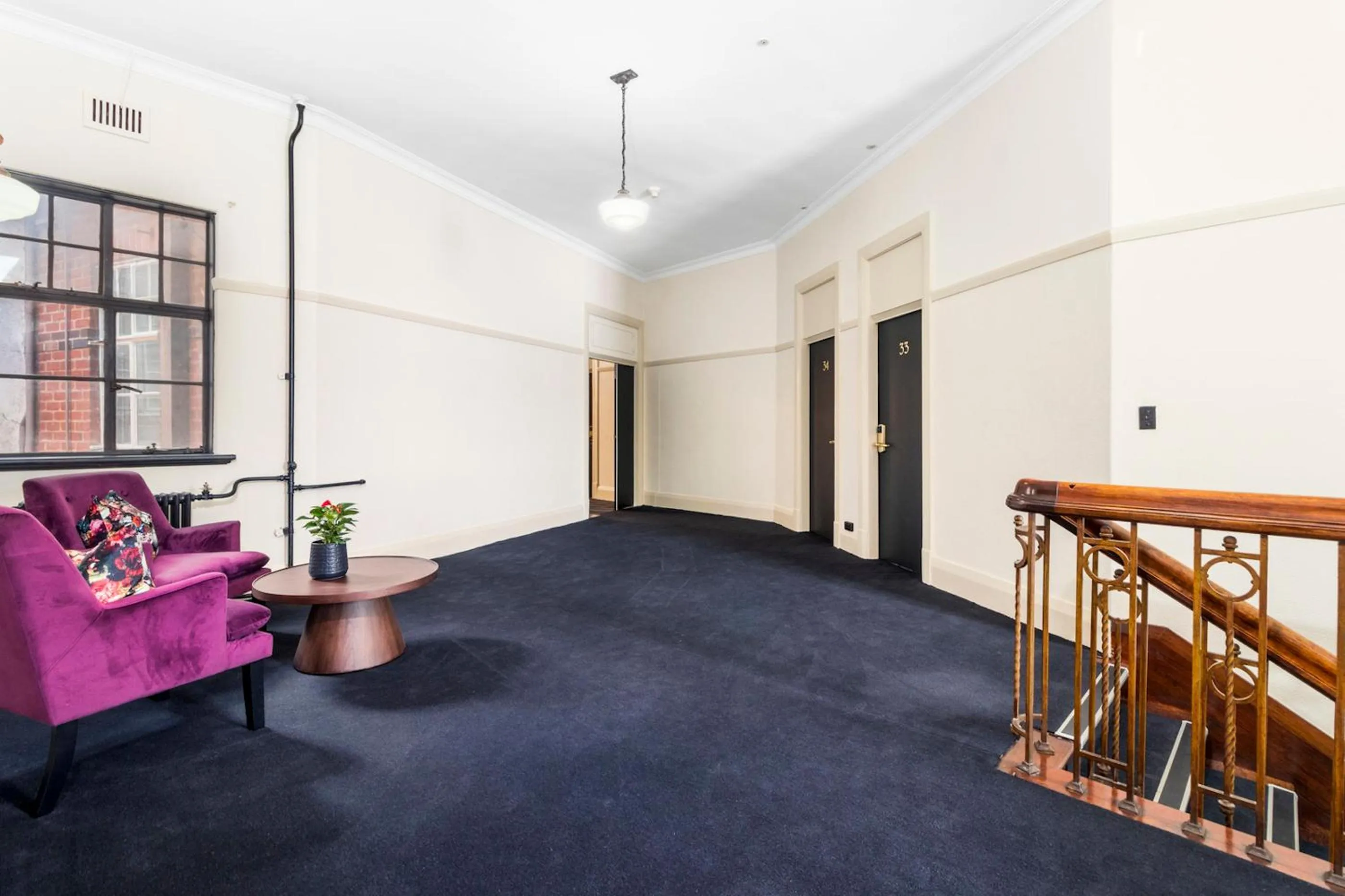Seating area in Hotel Queanbeyan Canberra