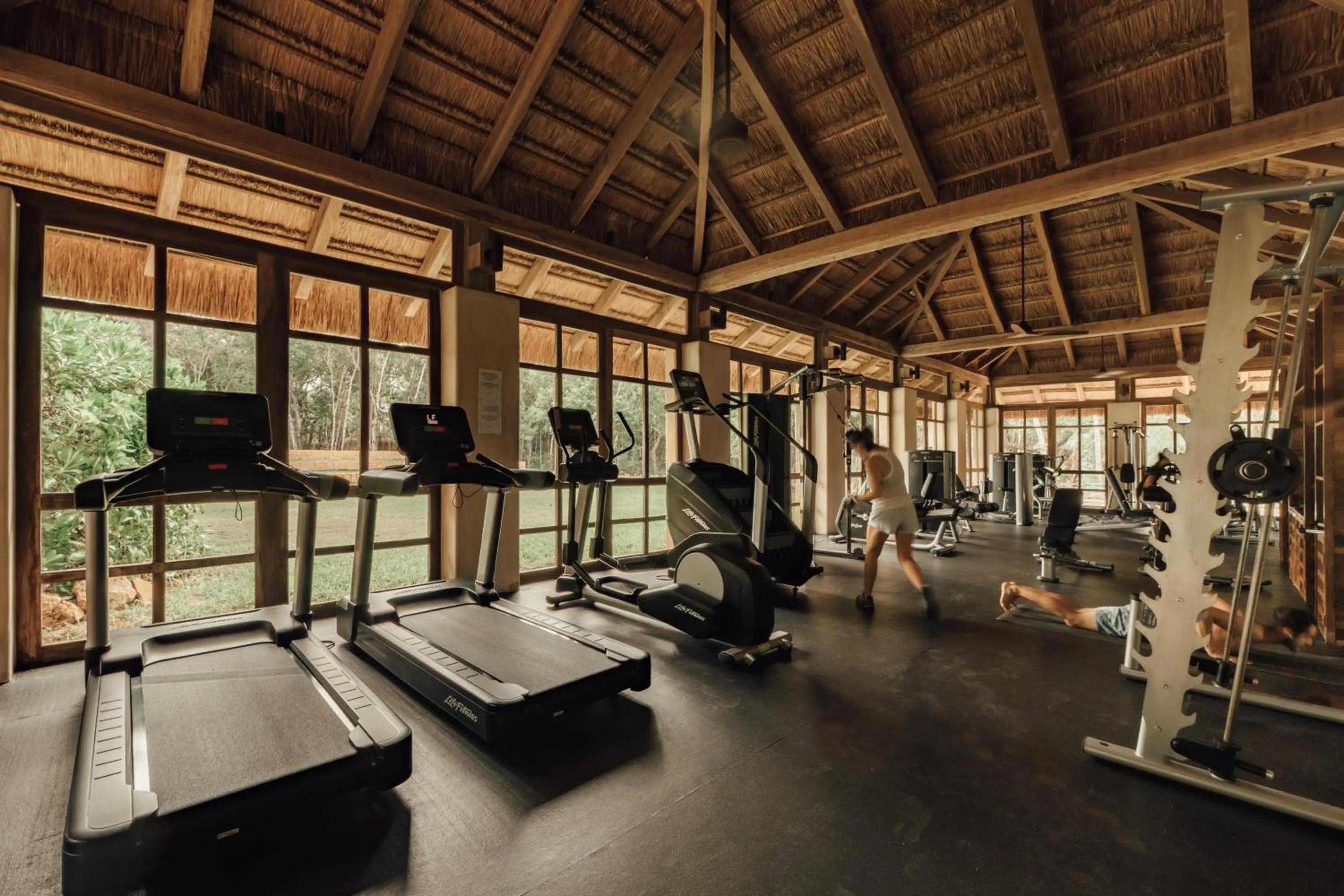 Fitness centre/facilities in Lumina at LOSANTOS Tulum