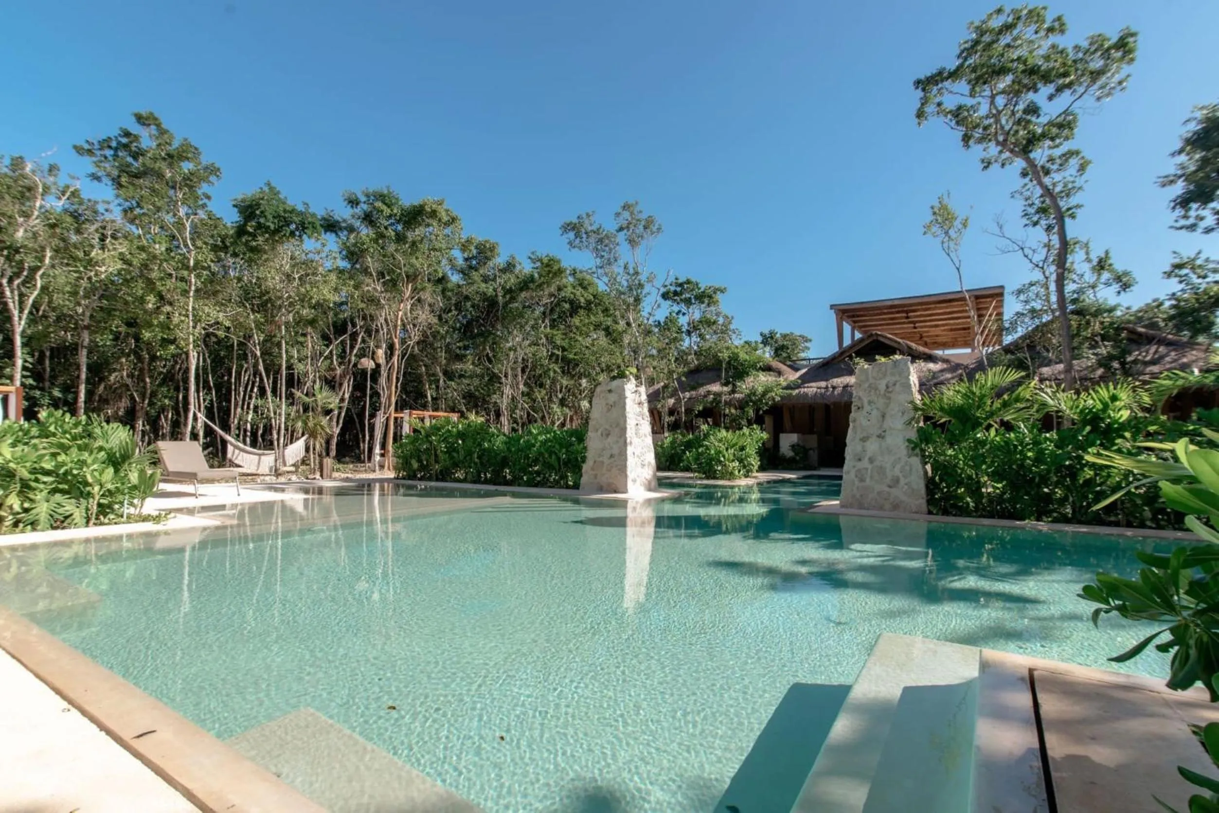 Pool view in Lumina at LOSANTOS Tulum