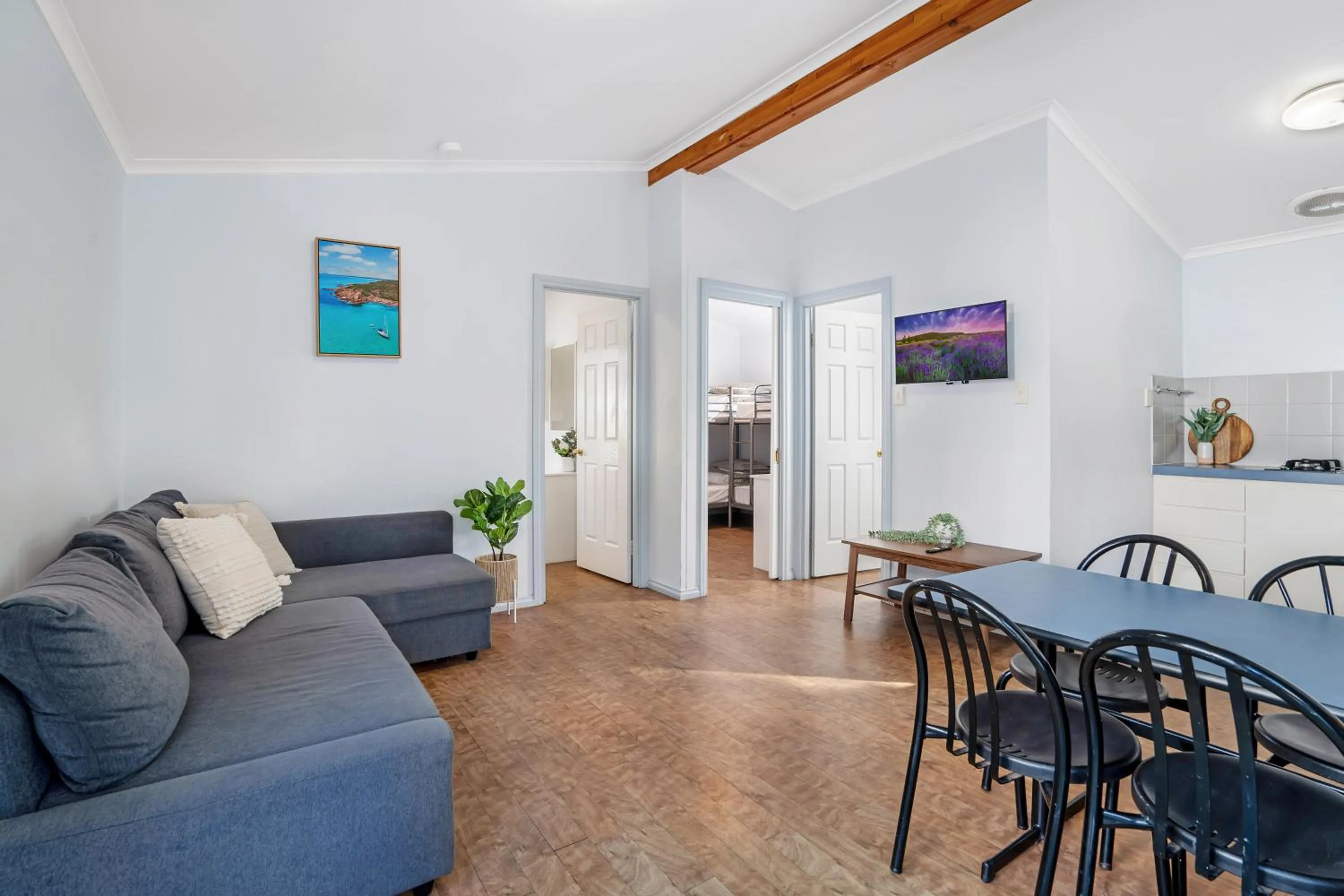 Living room in Tasman Holiday Parks - Yallingup Beach