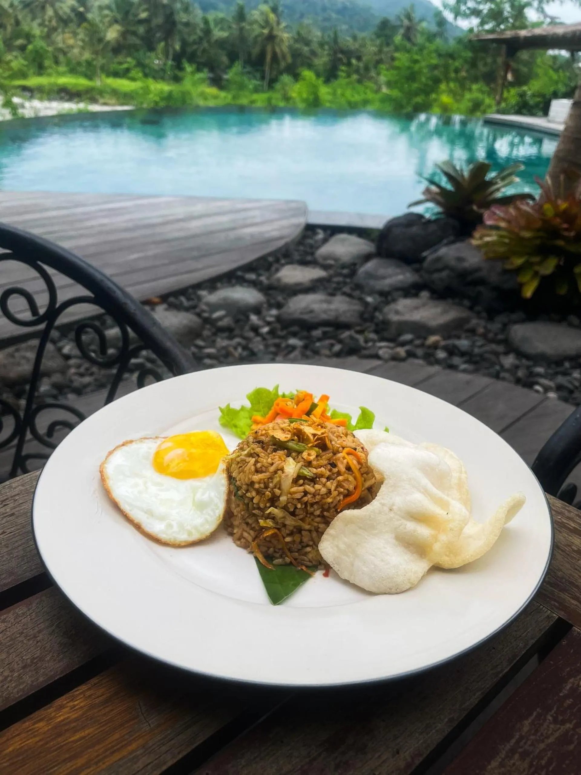 Breakfast in Natya River Sidemen