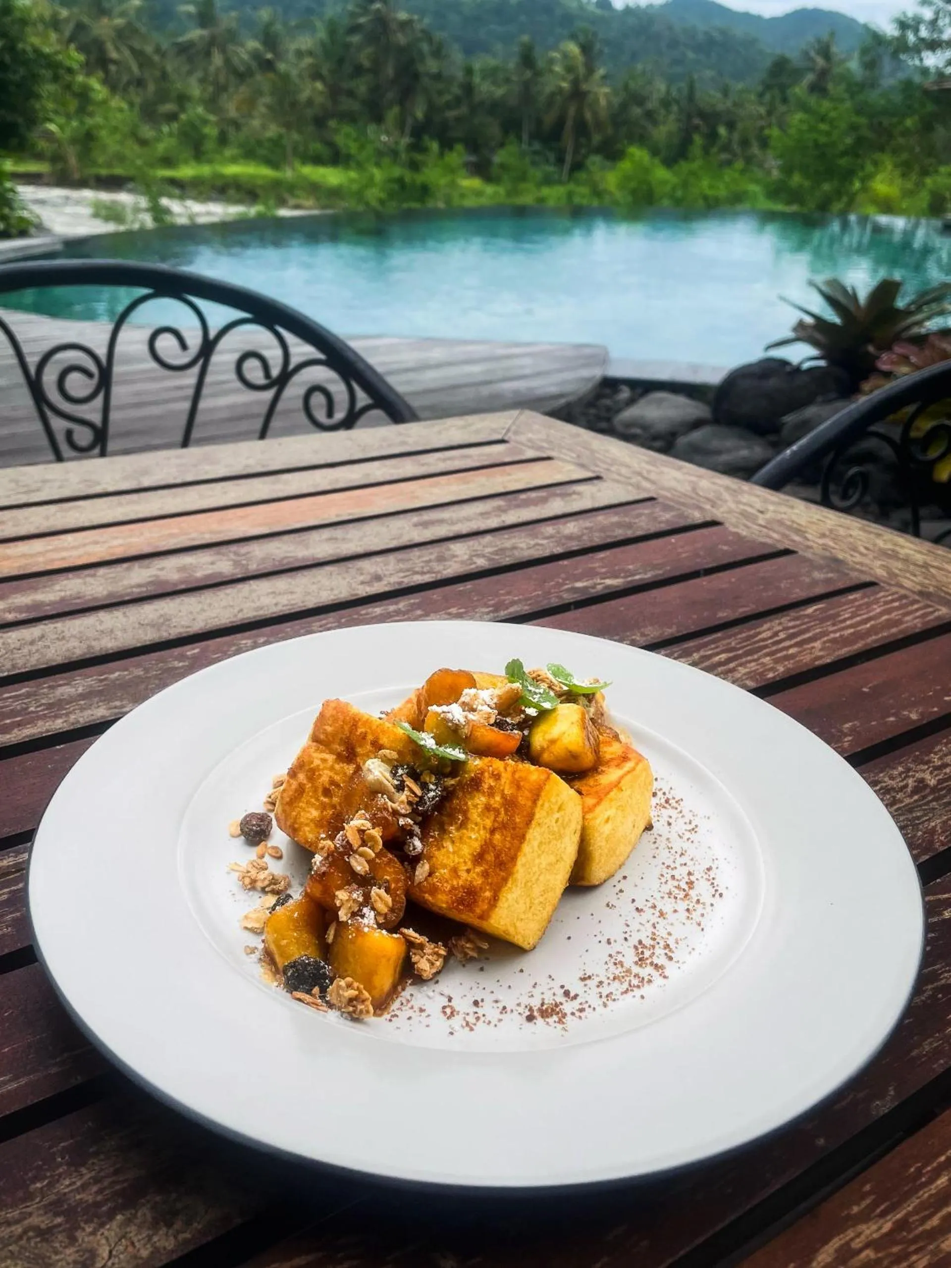 Breakfast in Natya River Sidemen