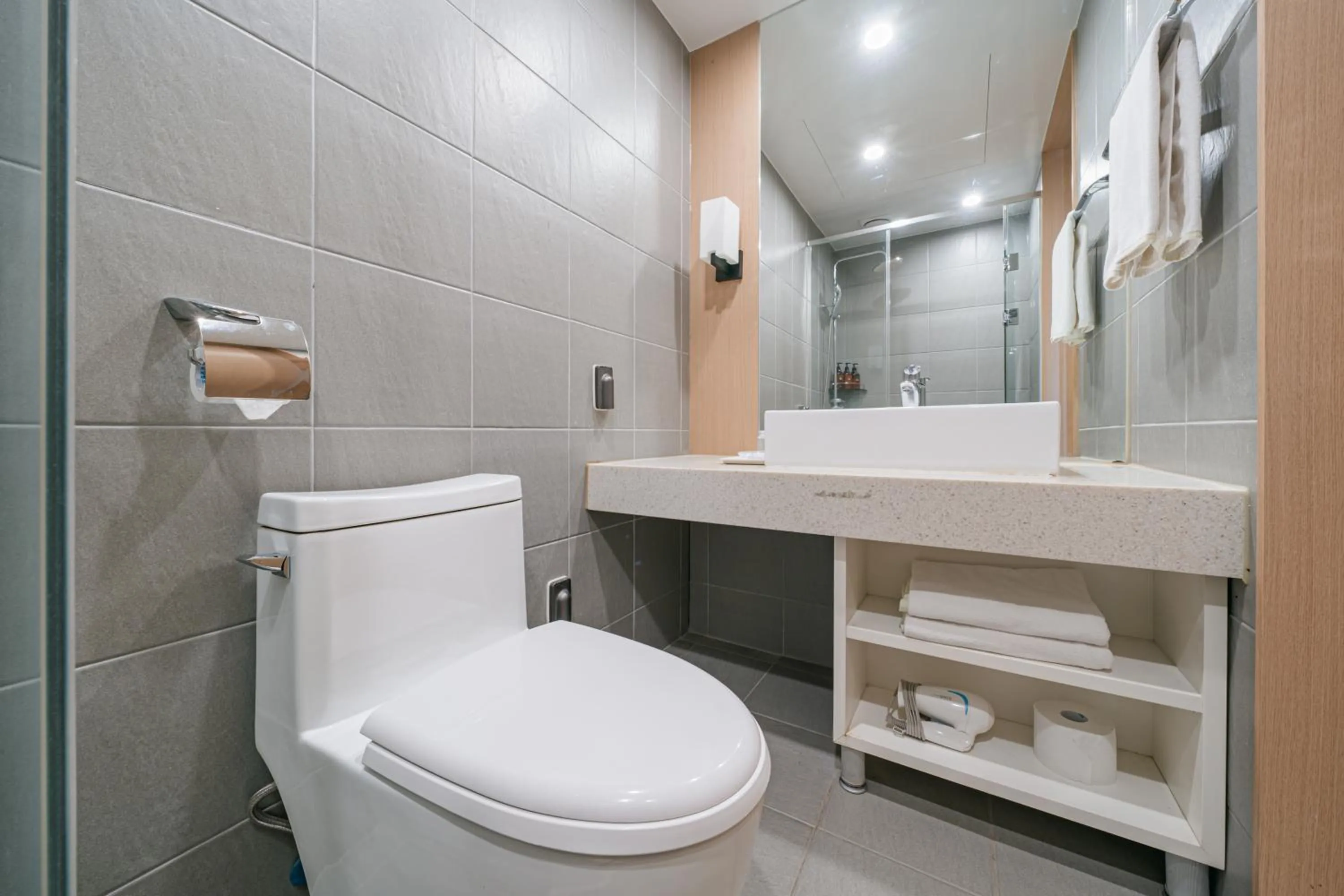 Shower in Hotel Zinc