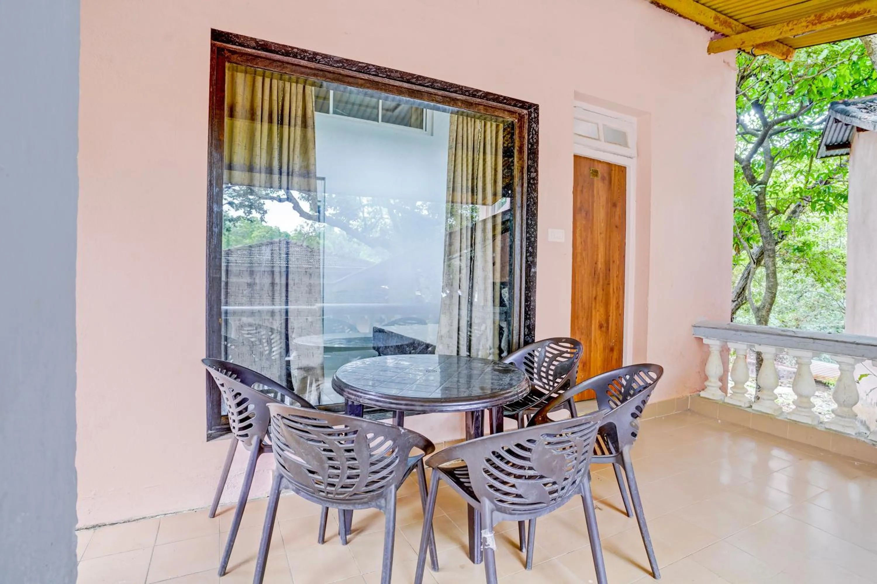 Balcony/Terrace in The Byke Heritage Resort - Matheran