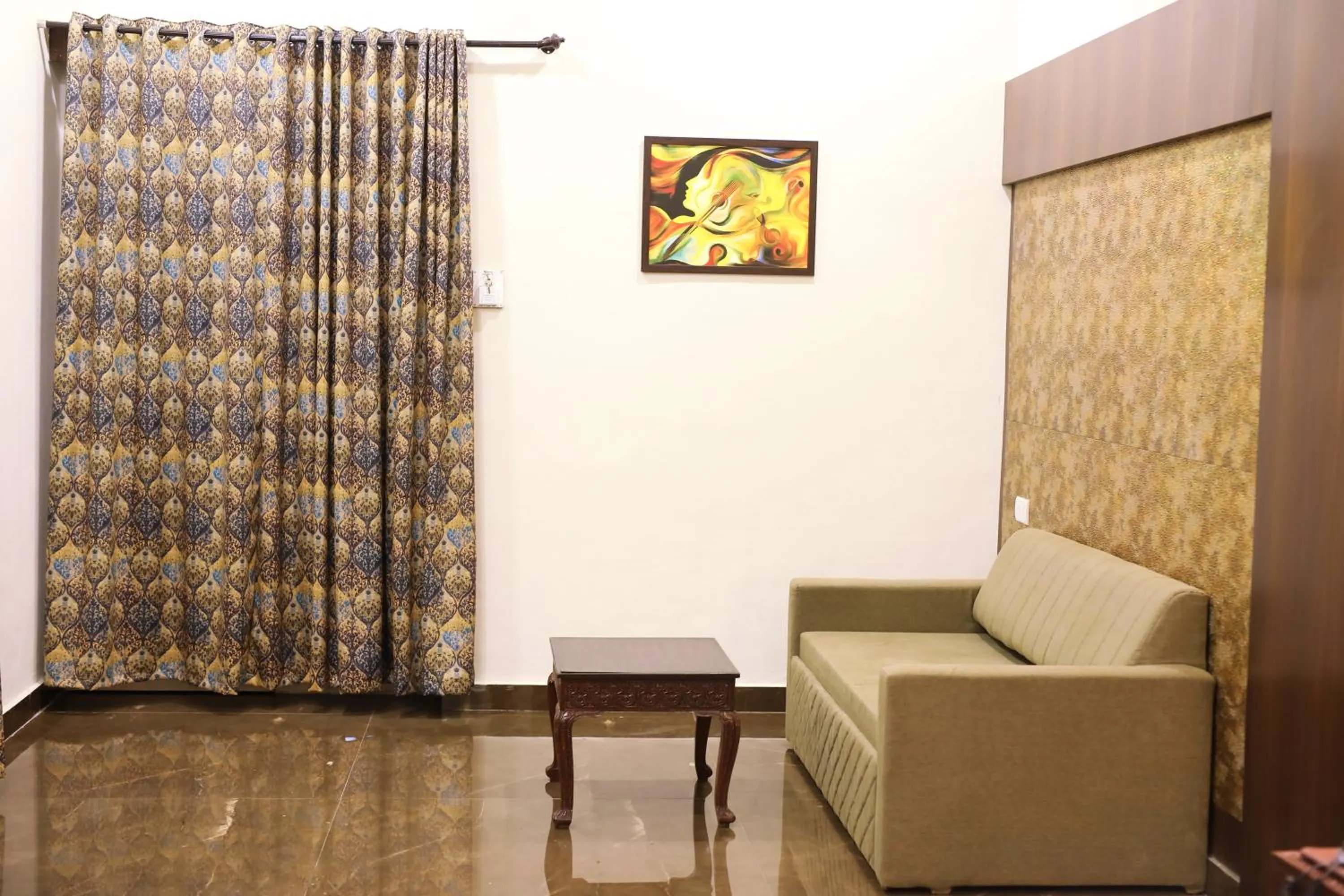 Living room in The Byke Heritage Resort - Matheran