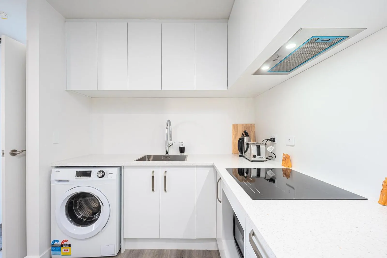 Kitchen or kitchenette in Tekapo Top 1000 Apartment