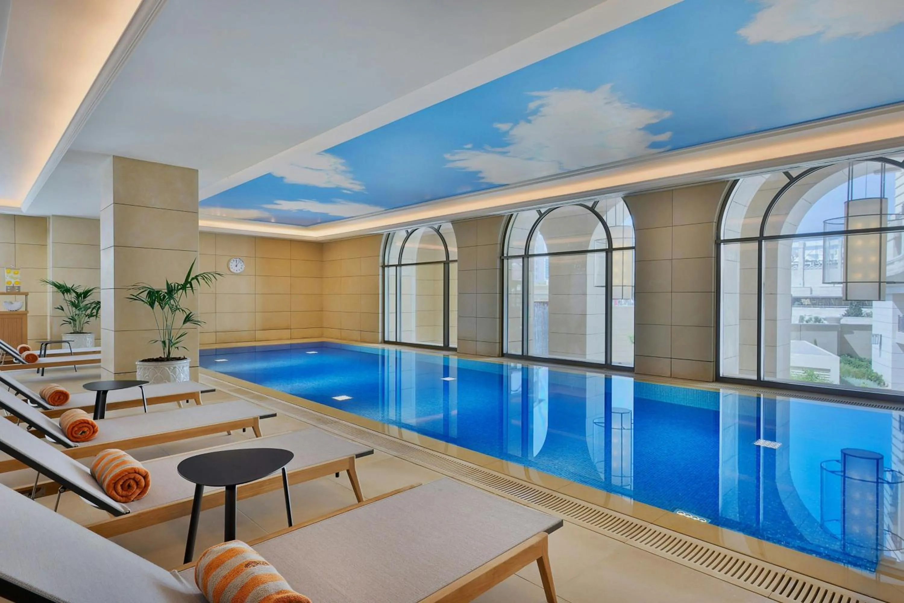 Swimming pool in The Ritz-Carlton, Amman
