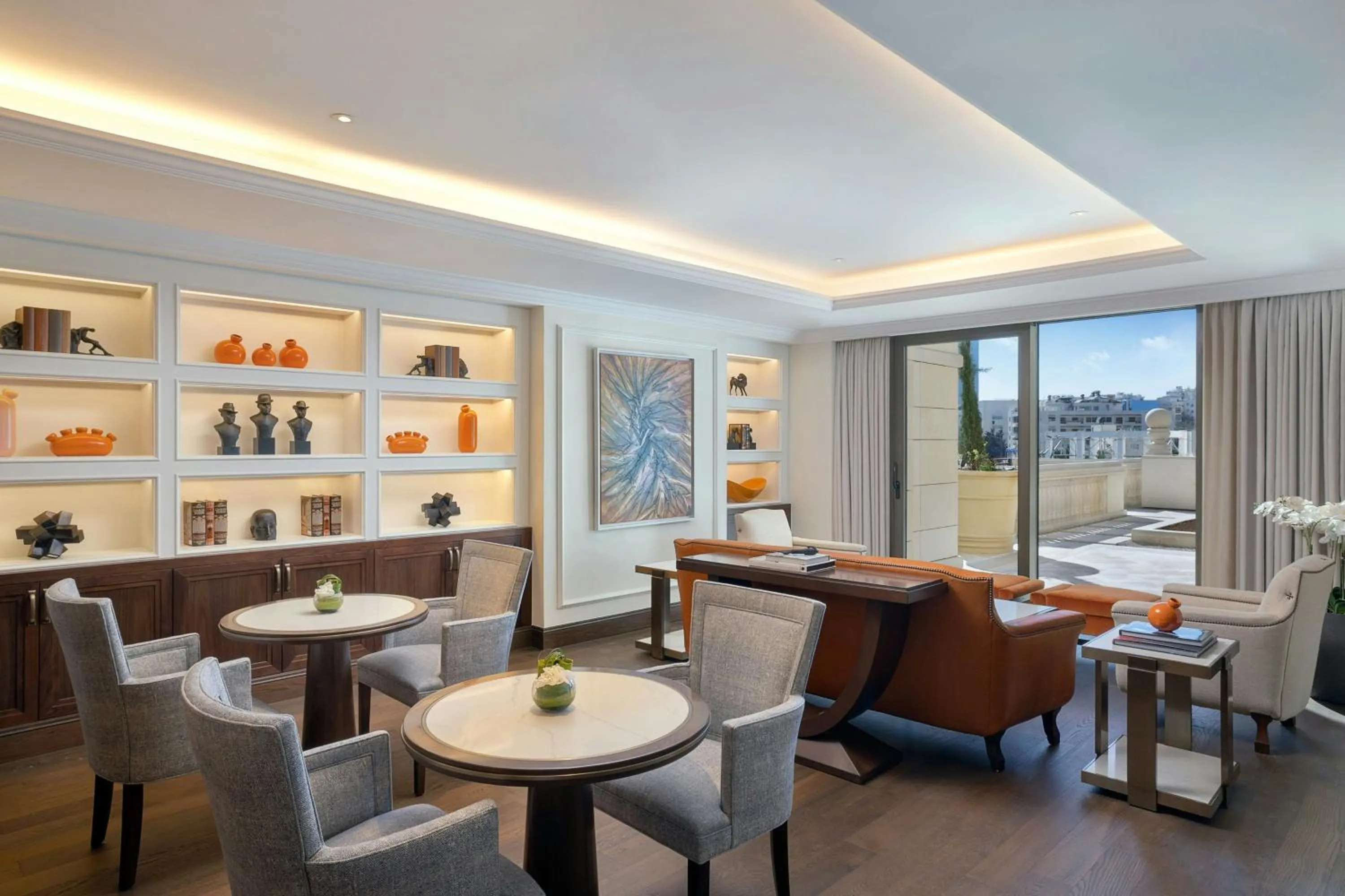Lounge or bar in The Ritz-Carlton, Amman