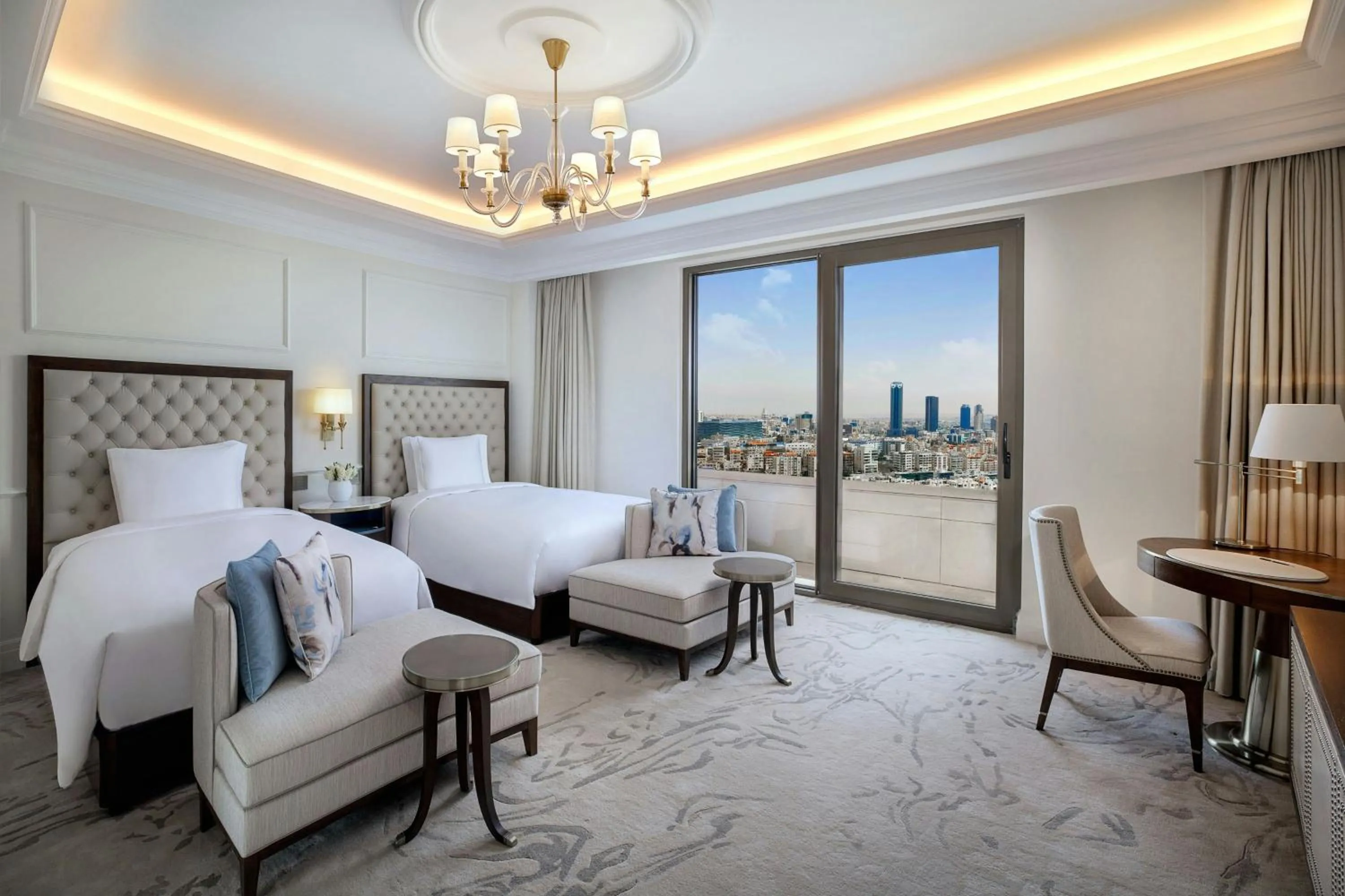 Photo of the whole room, Bed in The Ritz-Carlton, Amman