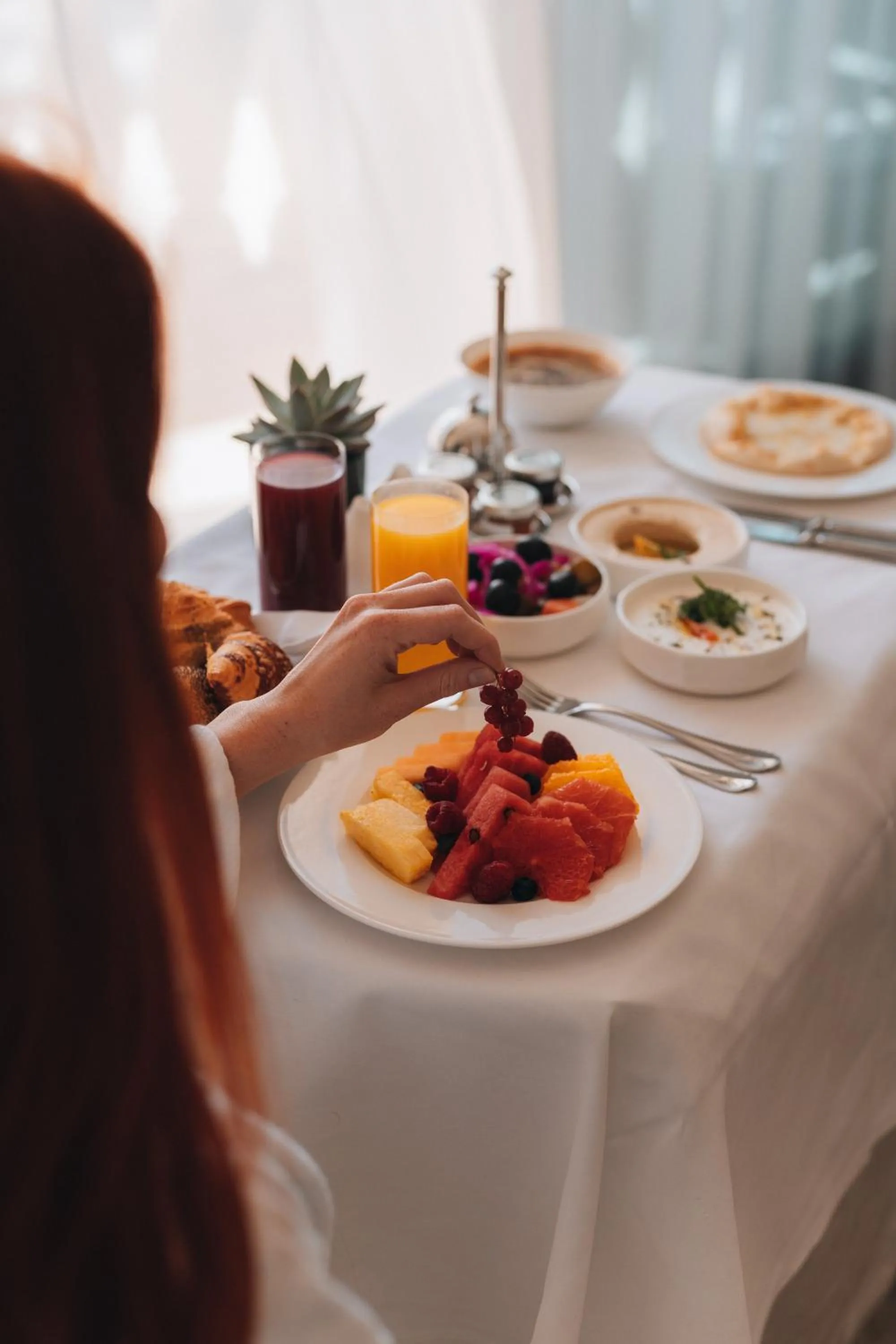 Breakfast in The Ritz-Carlton, Amman