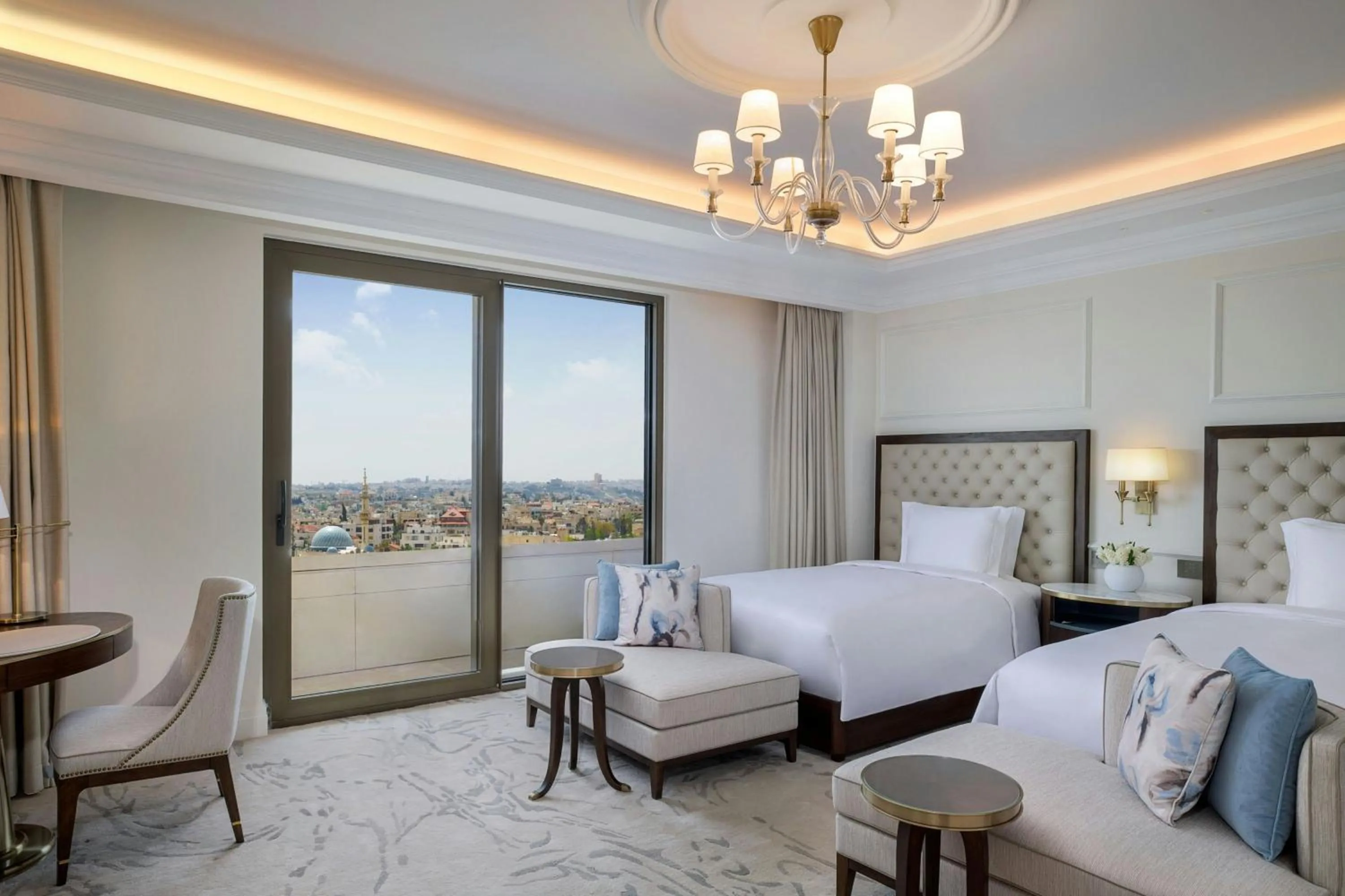 Photo of the whole room, Bed in The Ritz-Carlton, Amman