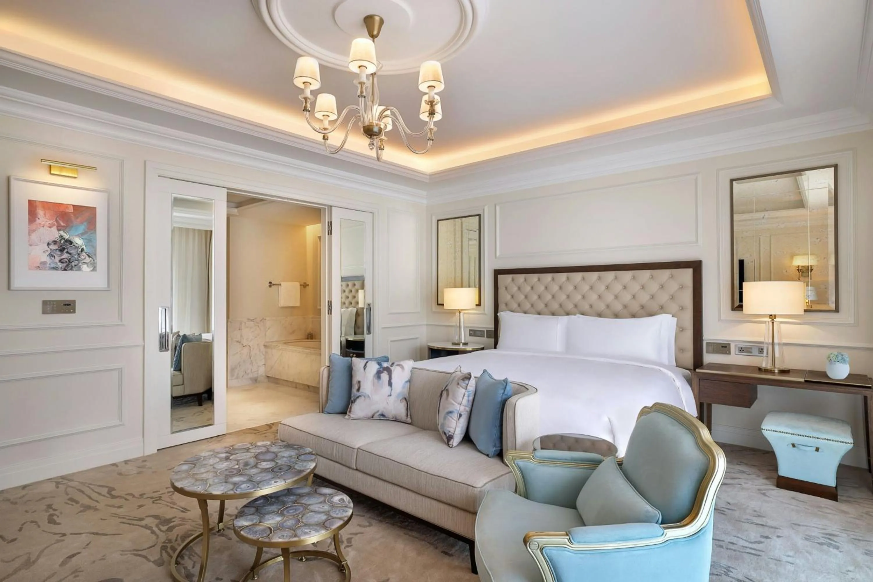 Photo of the whole room, Bed in The Ritz-Carlton, Amman