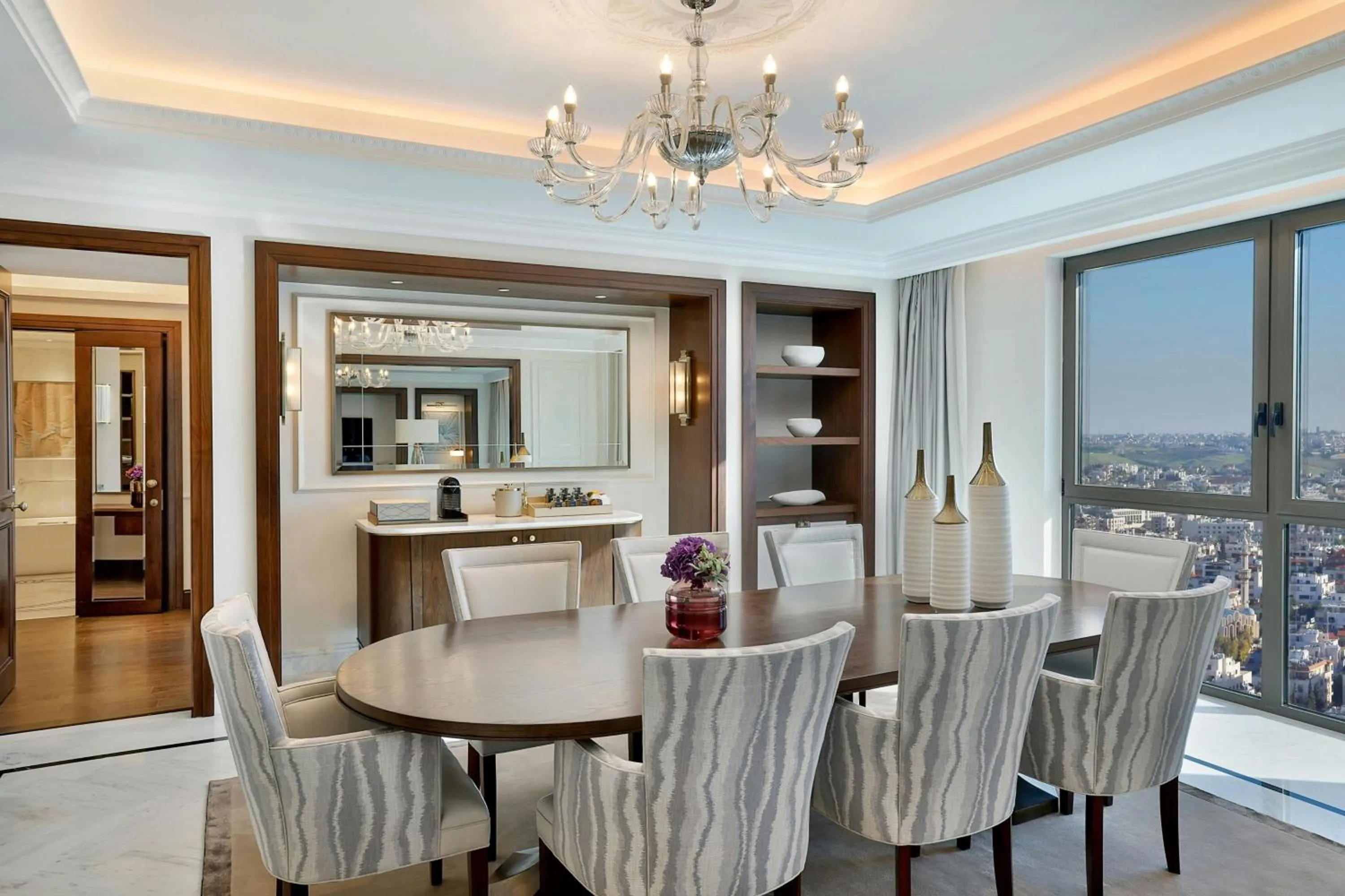 Bedroom in The Ritz-Carlton, Amman