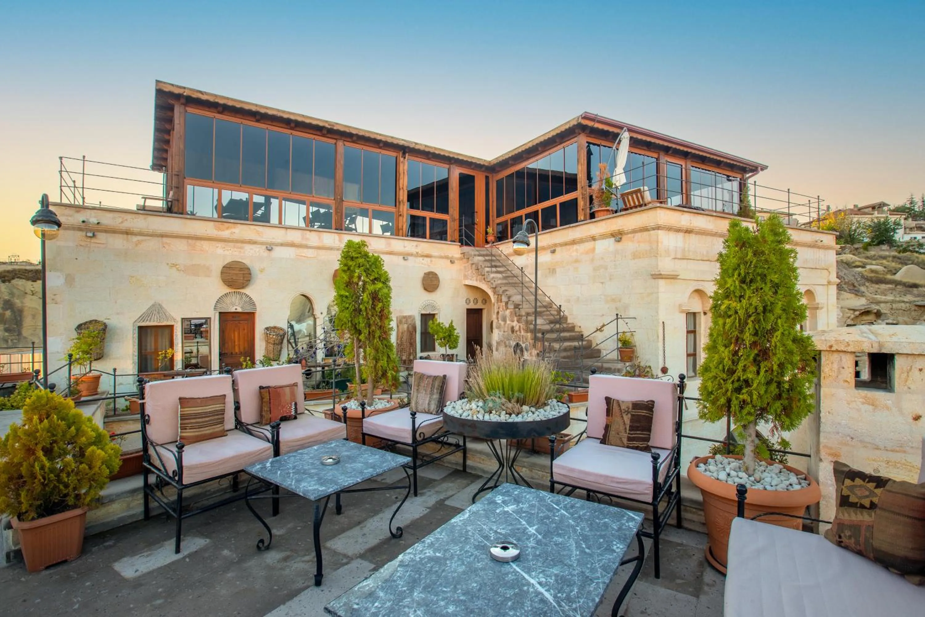 Property building in Cappa Via Cave Hotel