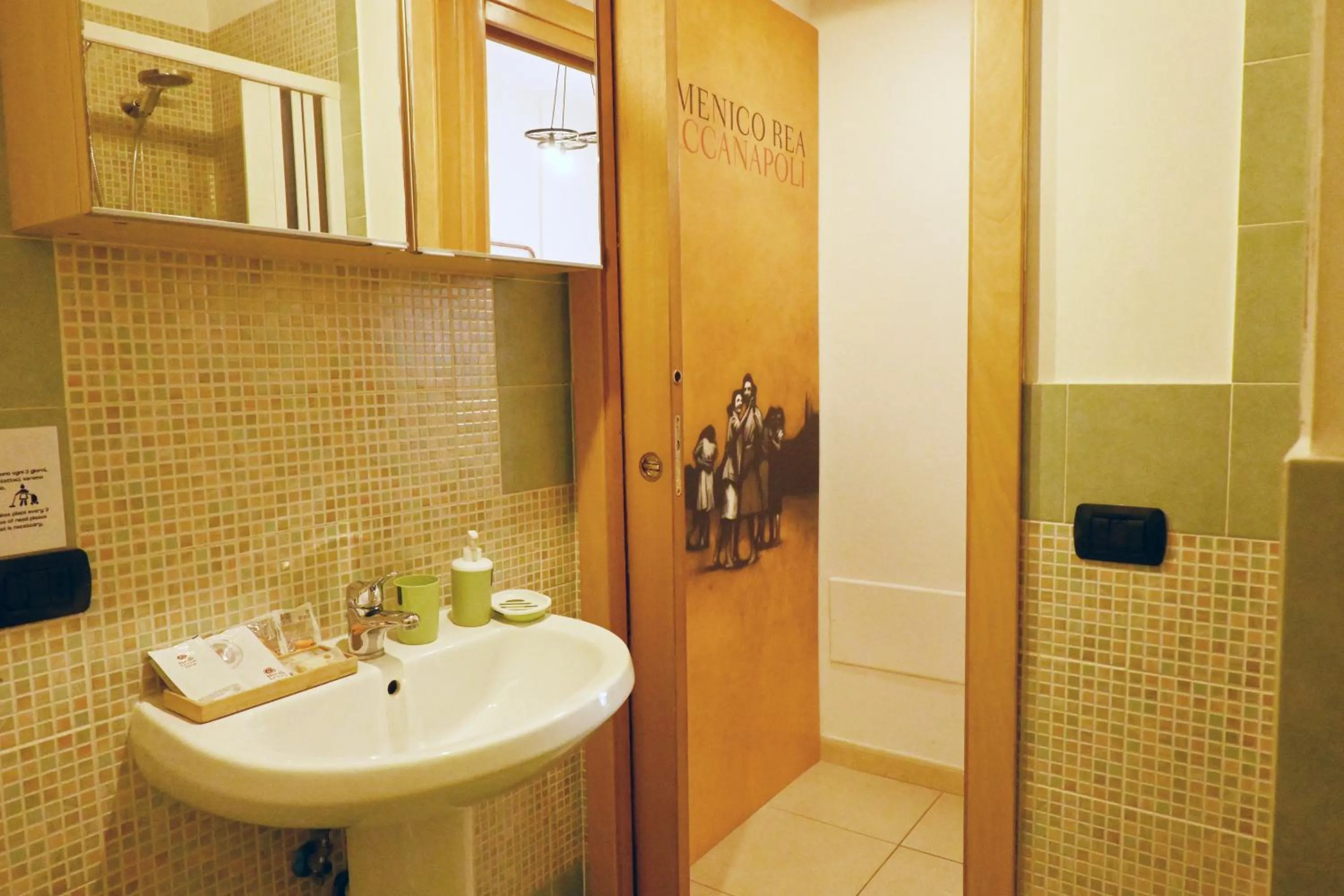 Bathroom in Napoli Cityscape