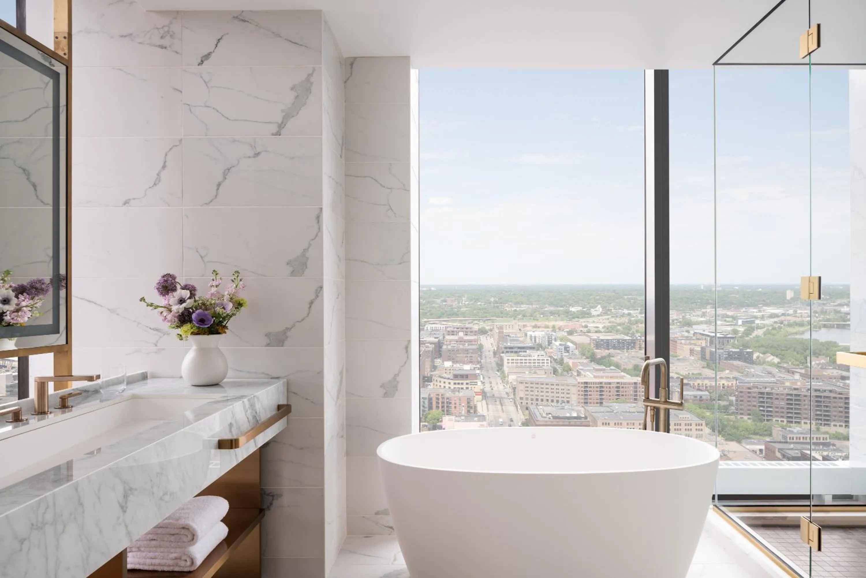 Bathroom in Four Seasons Hotel Minneapolis