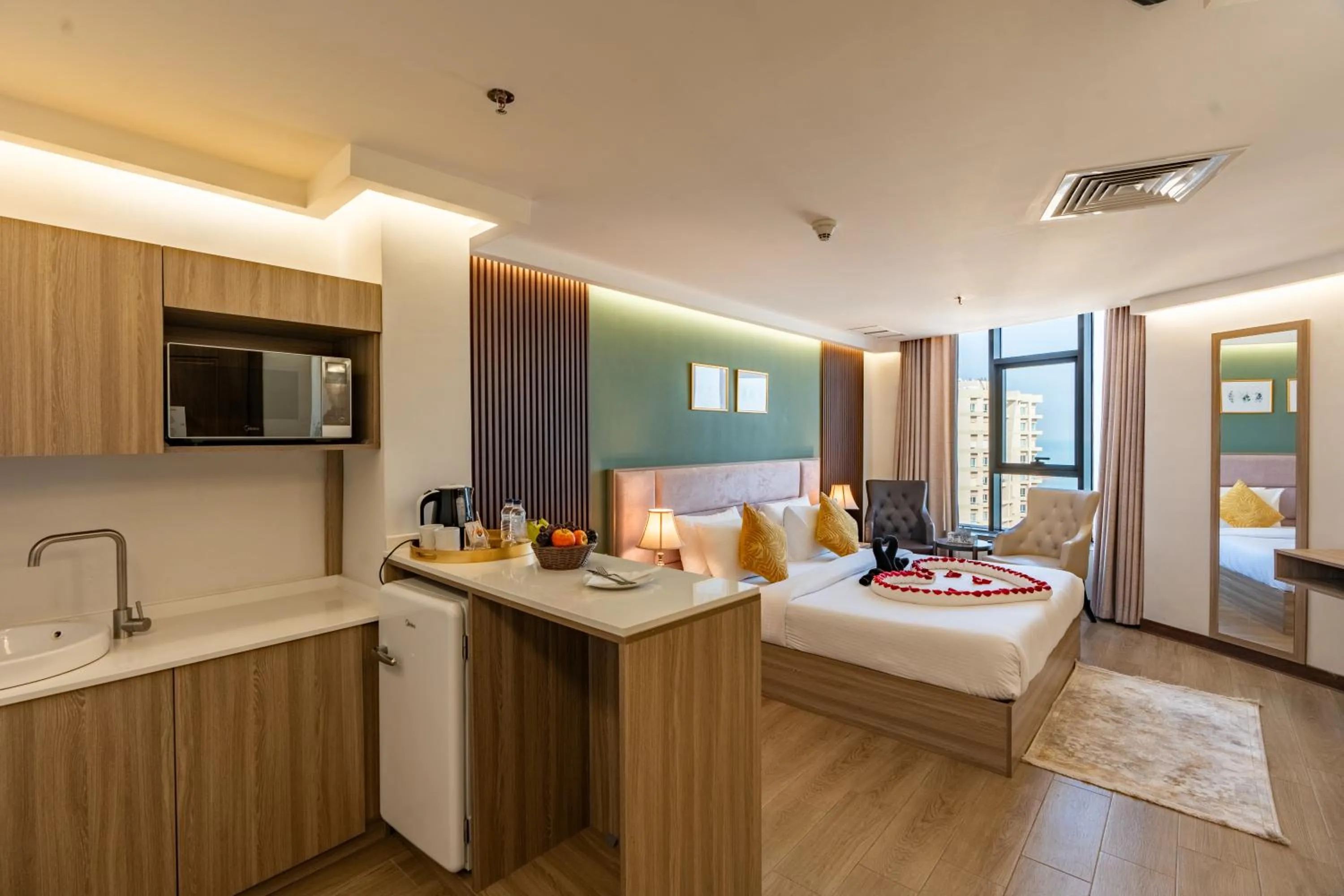 Bed in Al Salam Hotel