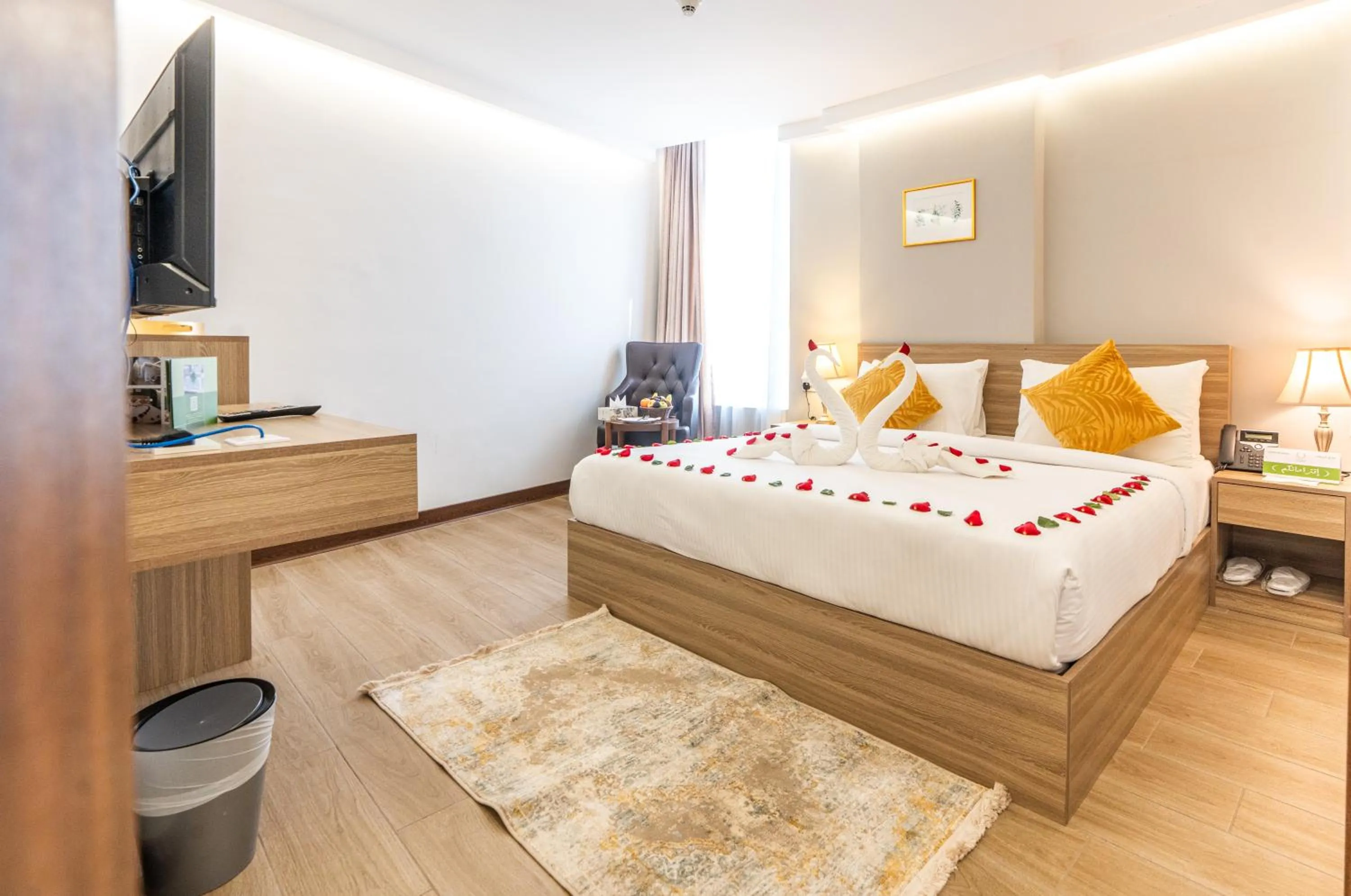 Bed in Al Salam Hotel