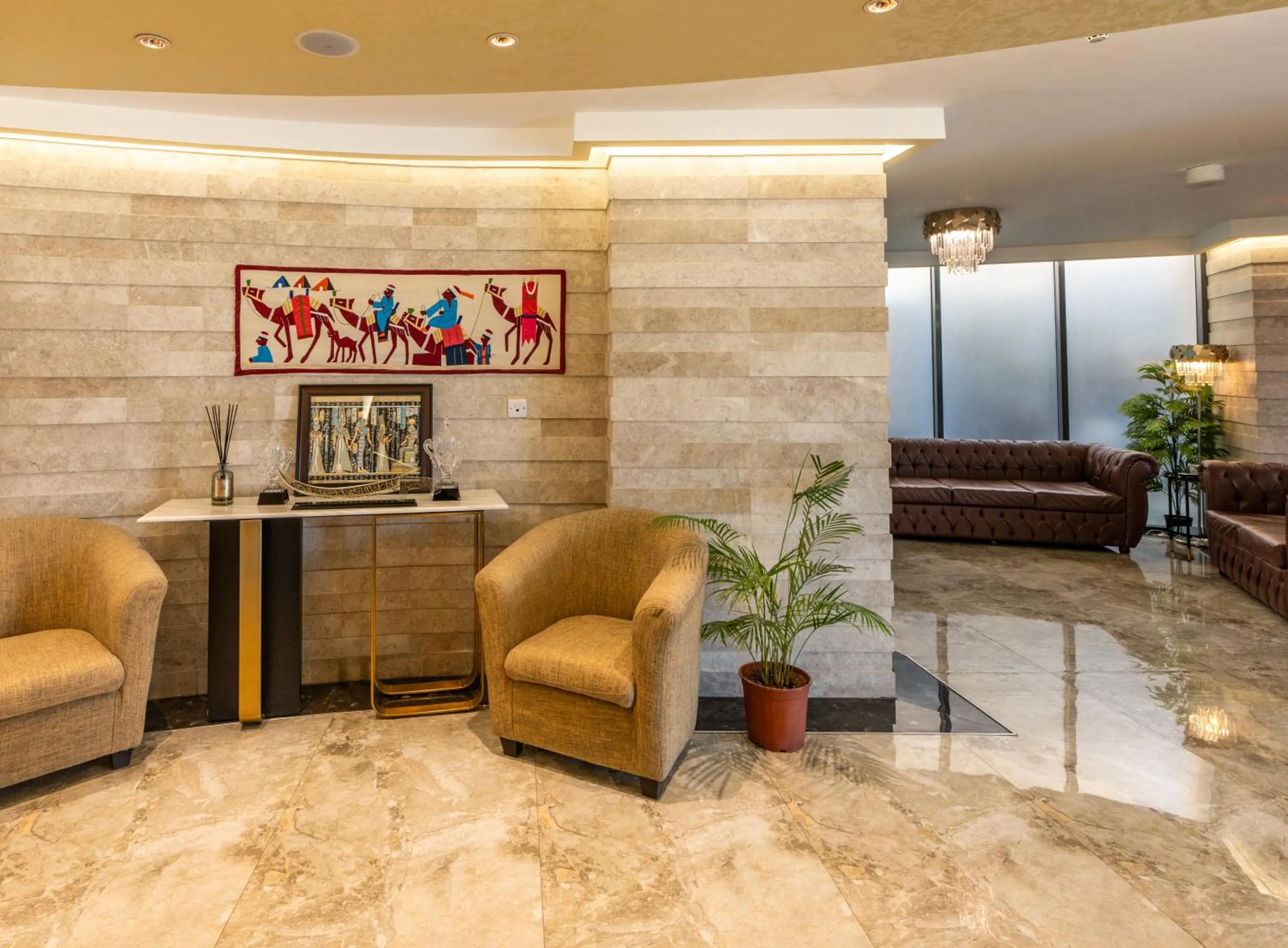 Lobby or reception in Al Salam Hotel