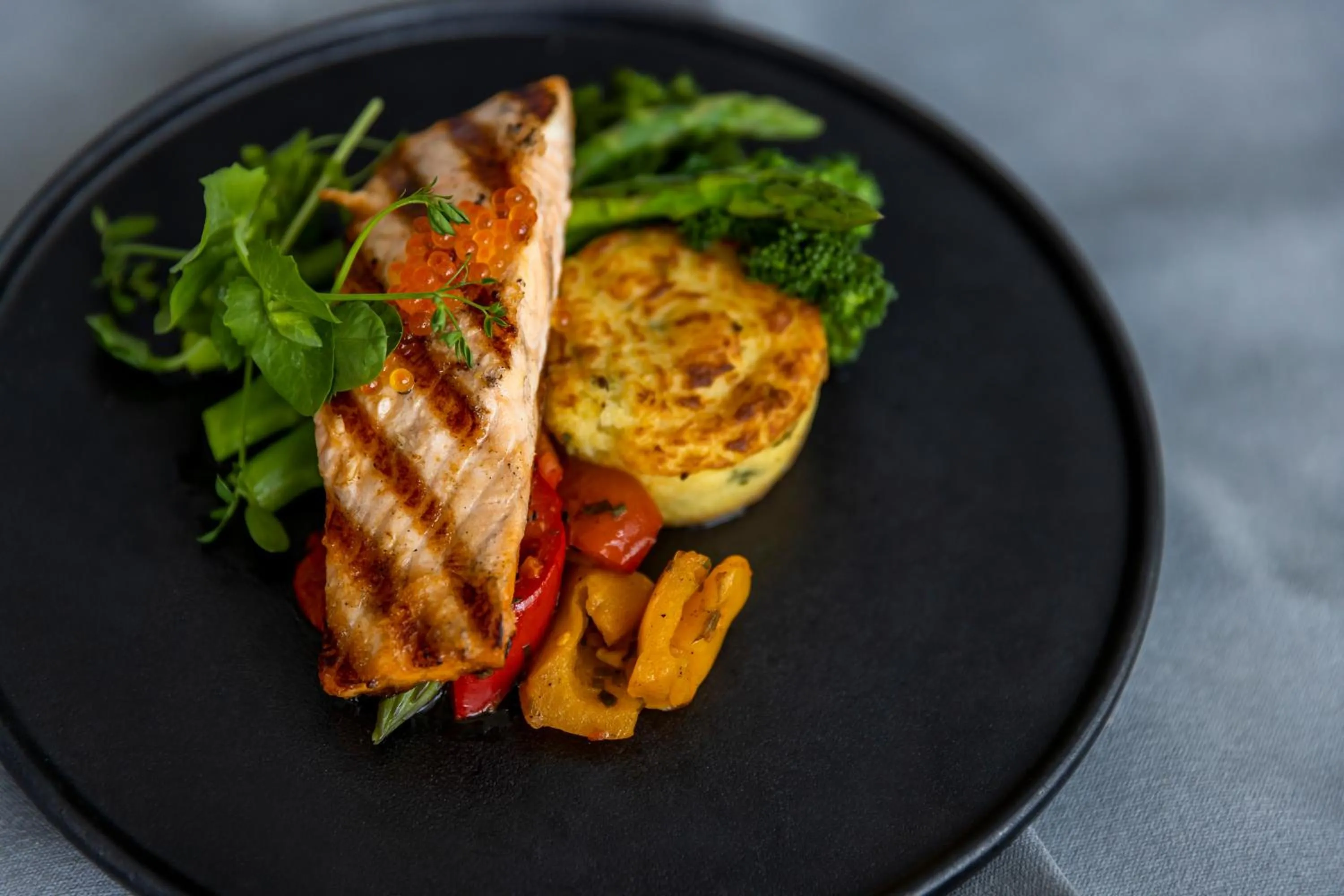 Food close-up in Radisson RED, Oslo Airport