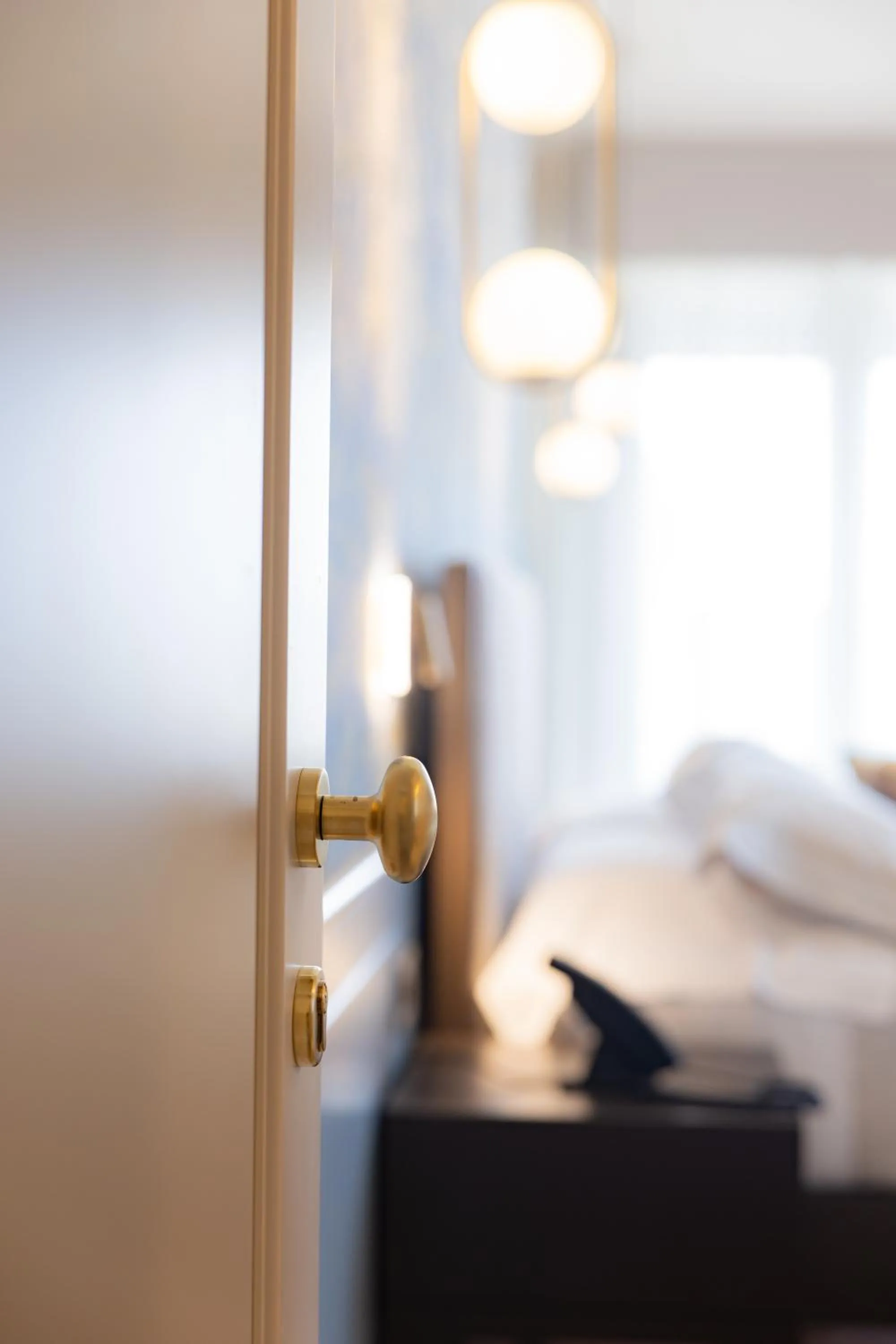 Decorative detail, Bed in Hotel Belvedere