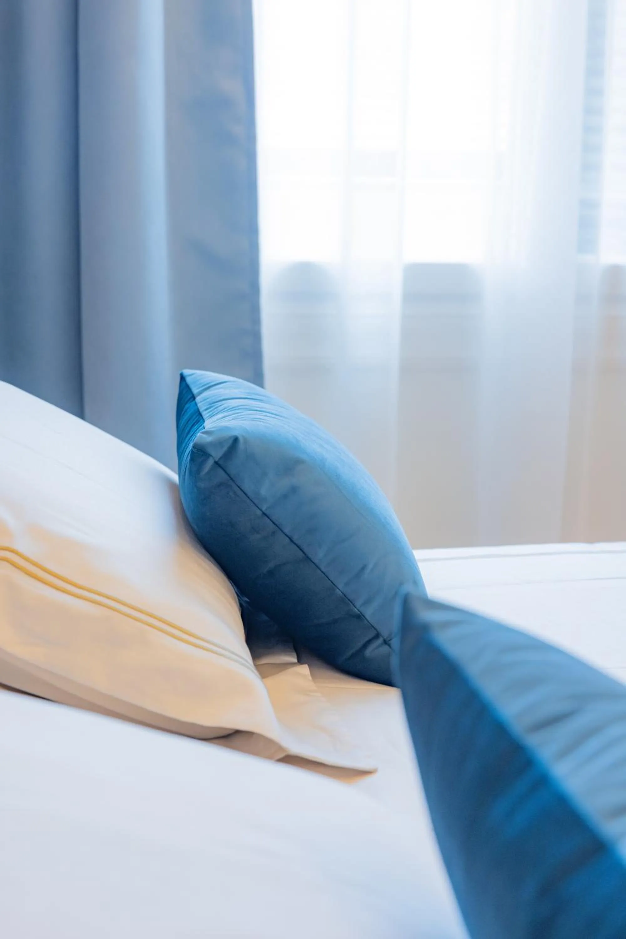 Decorative detail, Bed in Hotel Belvedere